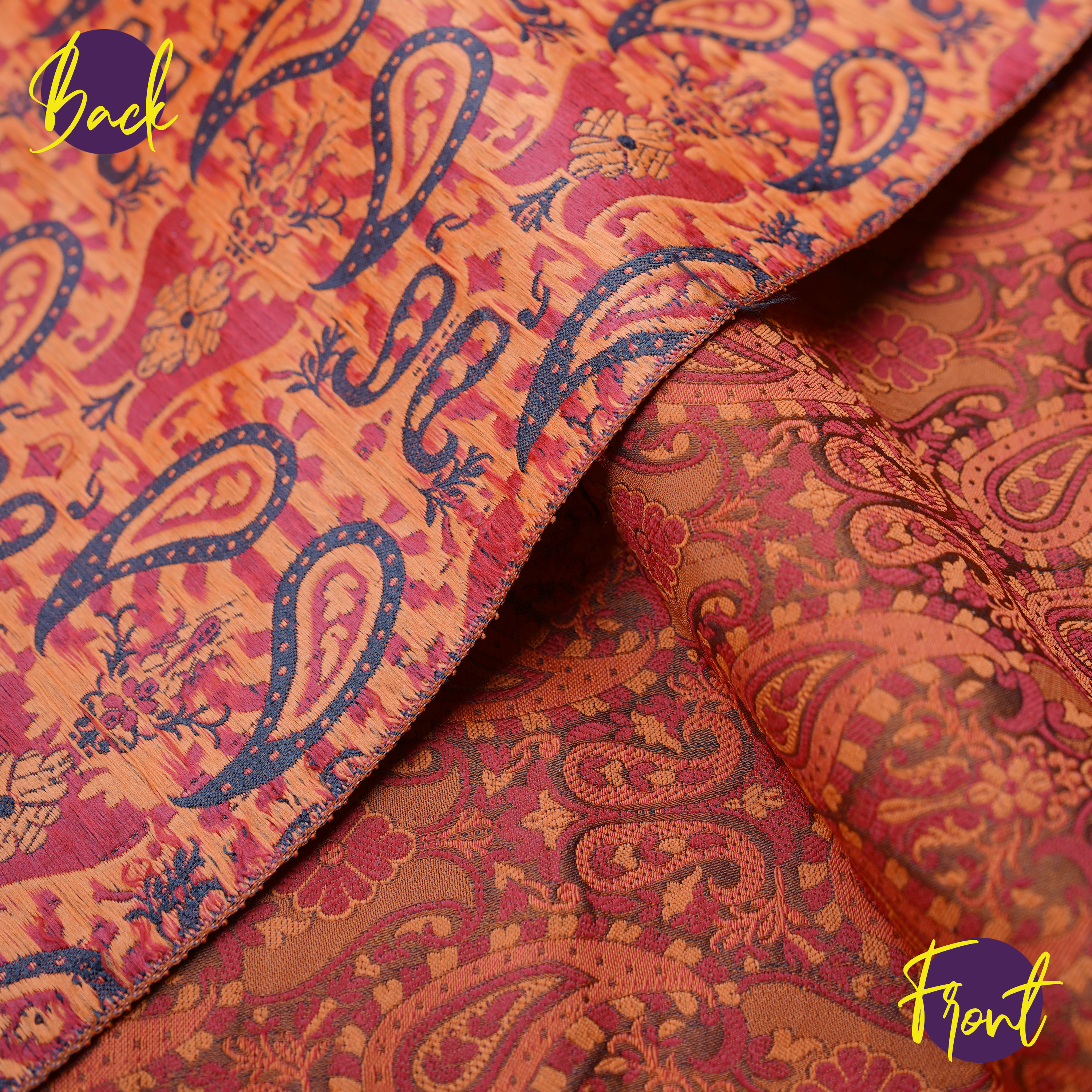 Bahara Jamawar Satin Tehra