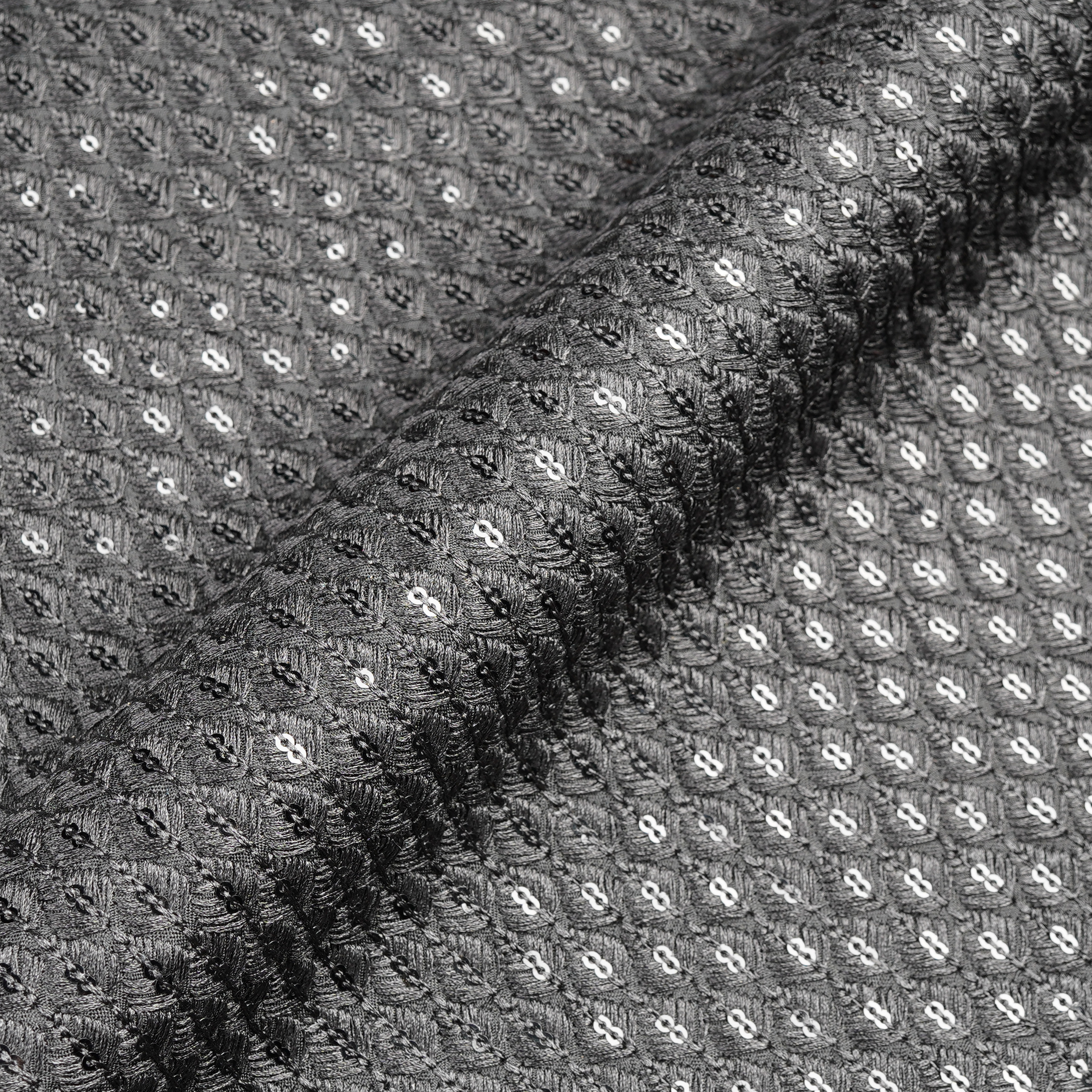 Sitaraab – PK Raw Silk Embroidery Fabric with Sitara Work