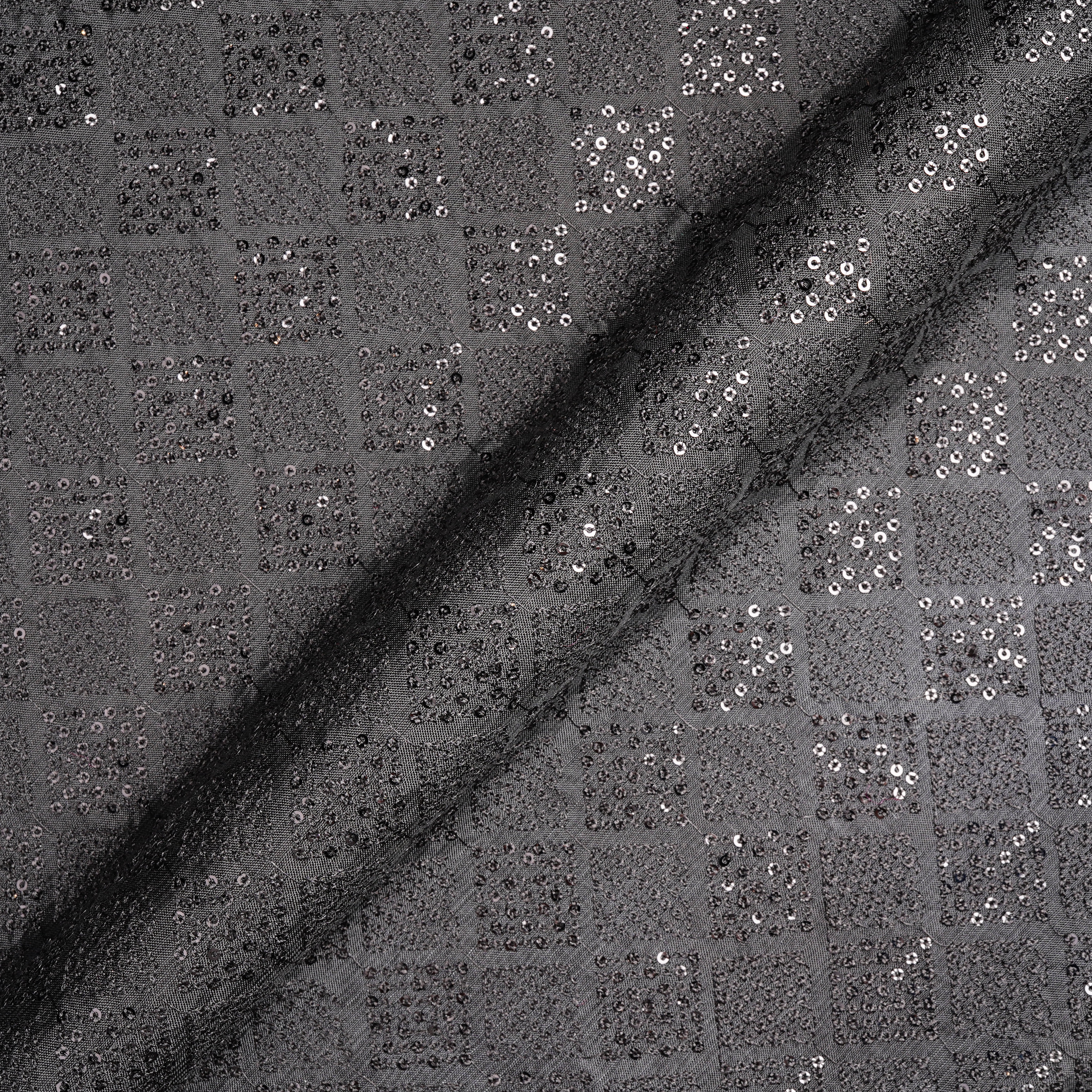 ZarSitara – PK Raw Silk Embroidery Fabric with Sitara Work