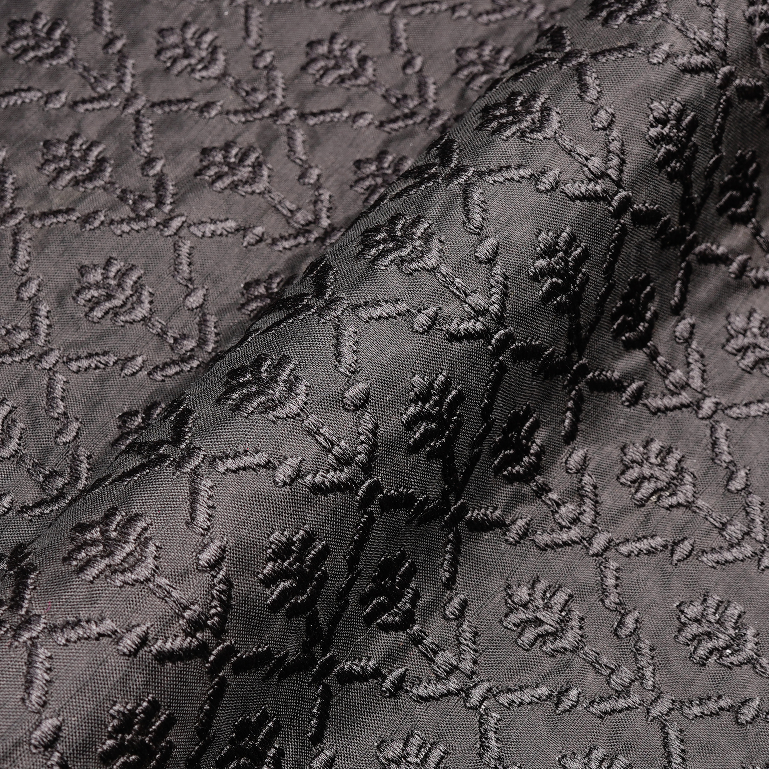 Mehraab – PK Raw Silk Embroidery Fabric