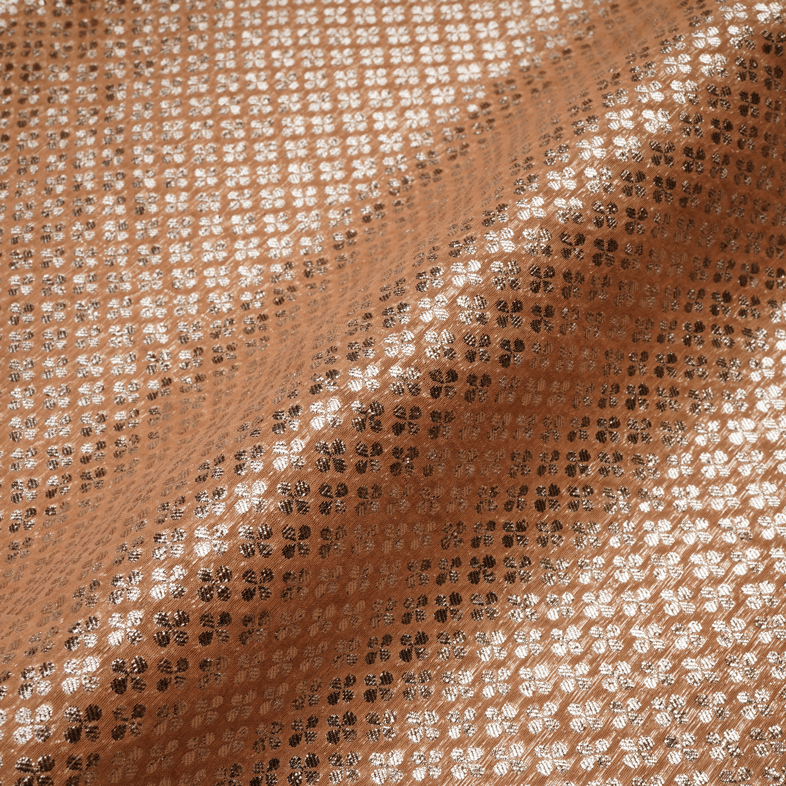 Noorangi – Pure Jamdani Tilla Silk with Silver Zari