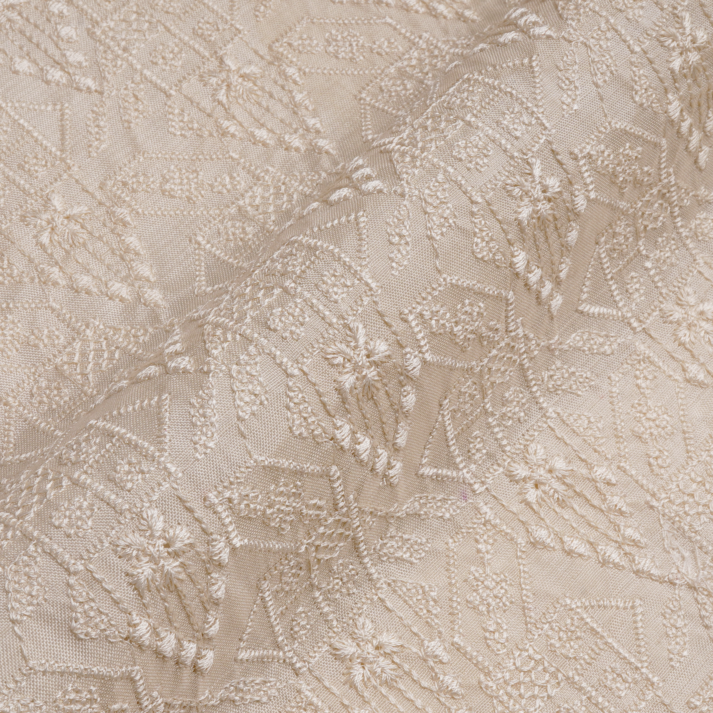 Naqshaar – PK Raw Silk Embroidery Fabric