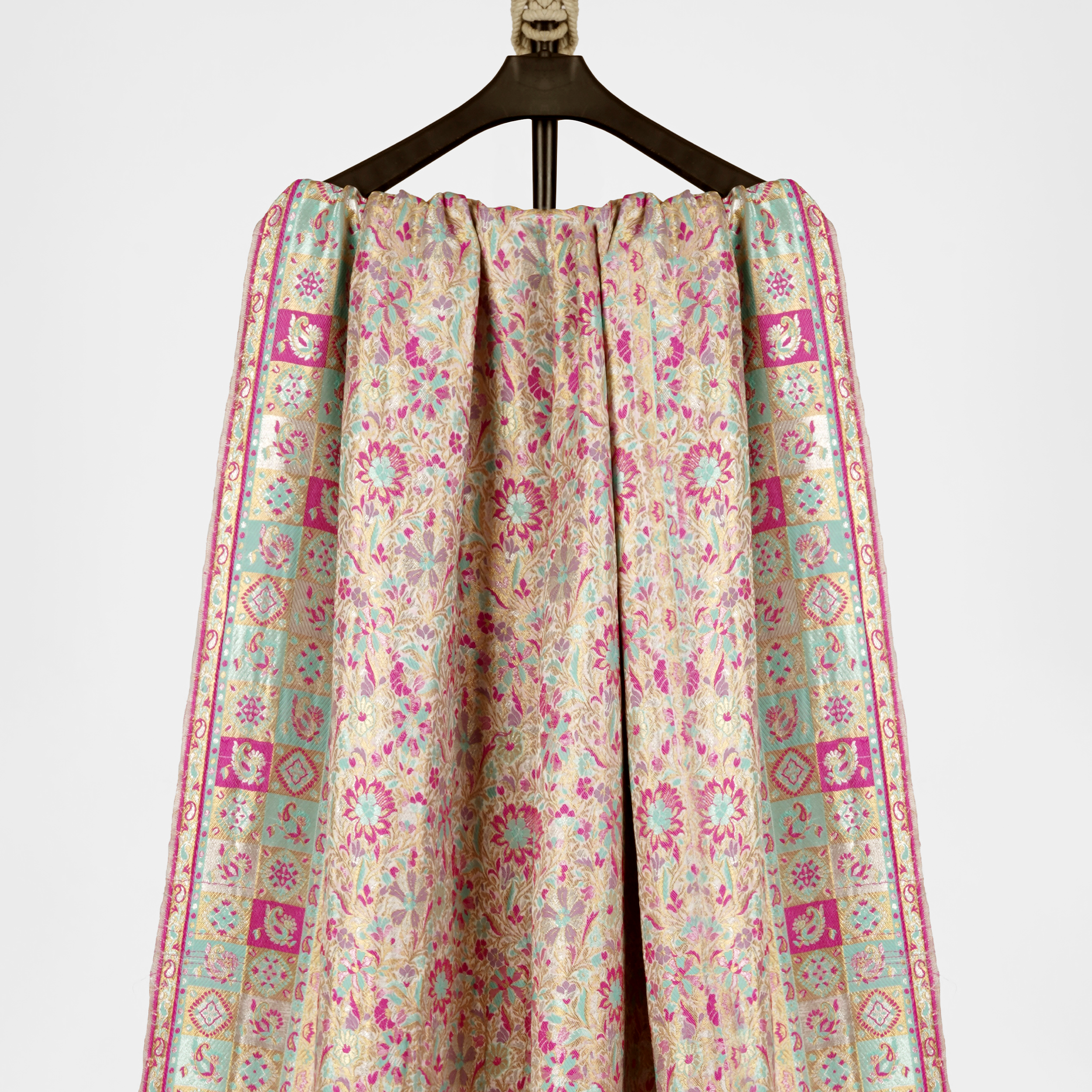 Zeenat – Katan Chiffon Atlas Dupatta