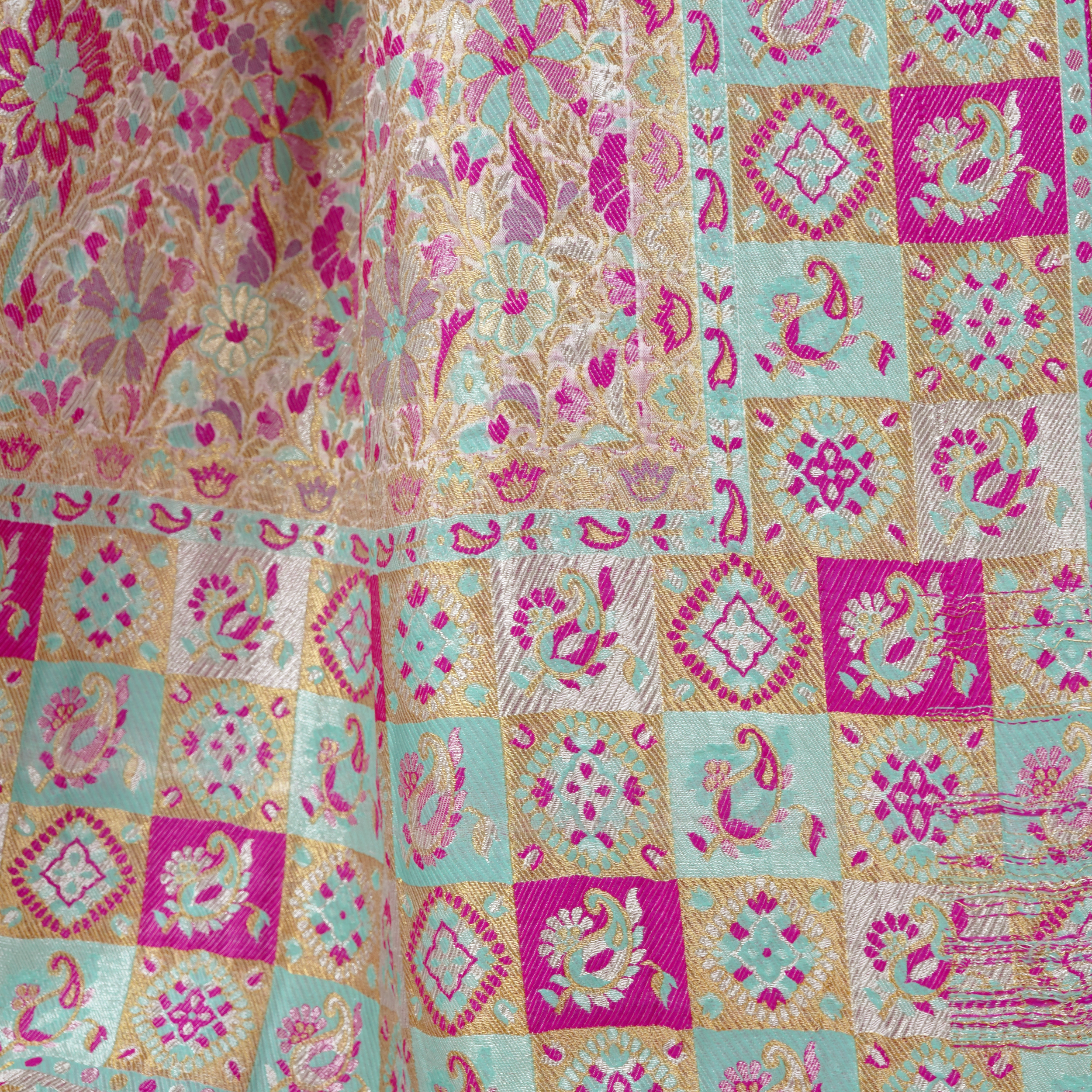 Zeenat – Katan Chiffon Atlas Dupatta