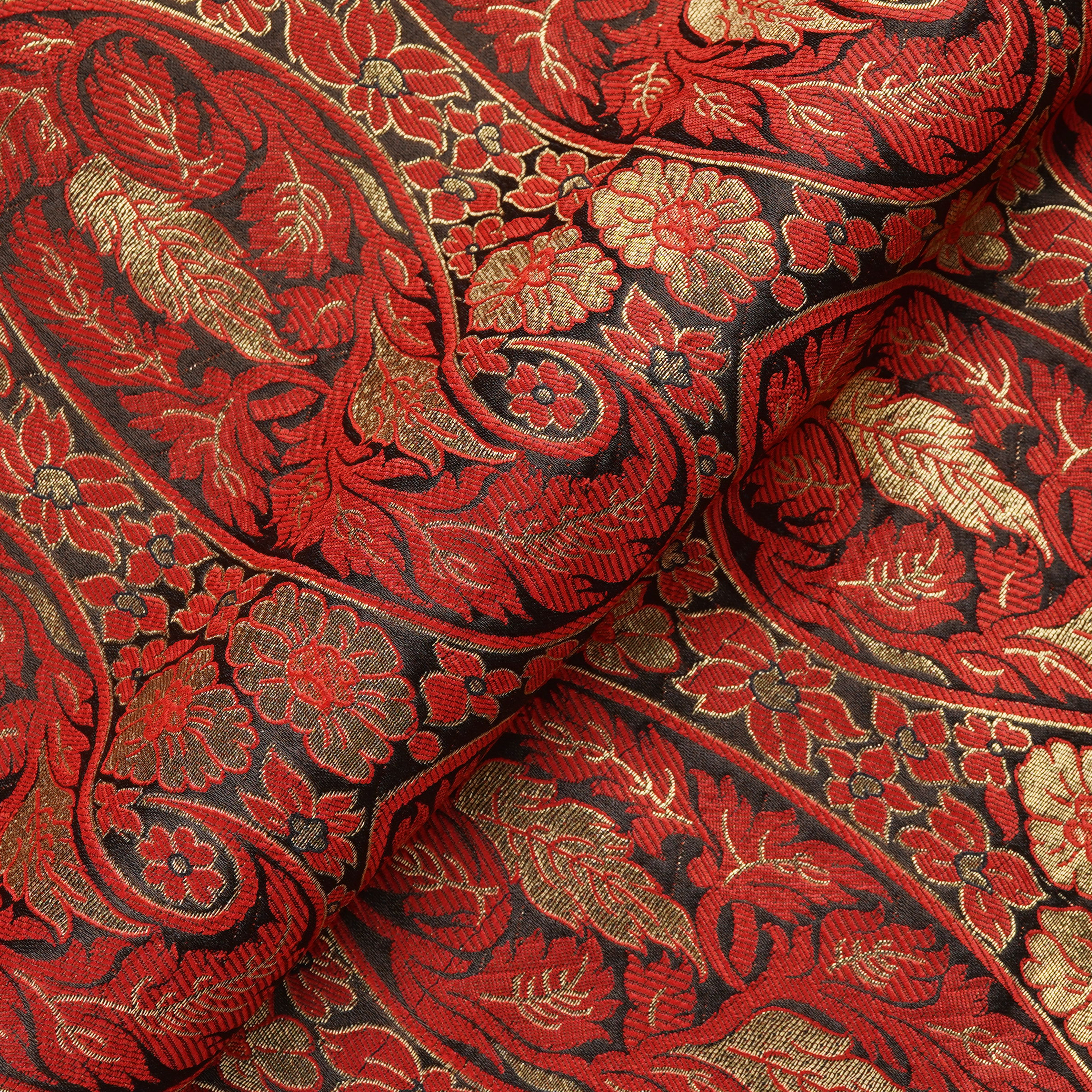 Baskh Jamawar Satin Tehra