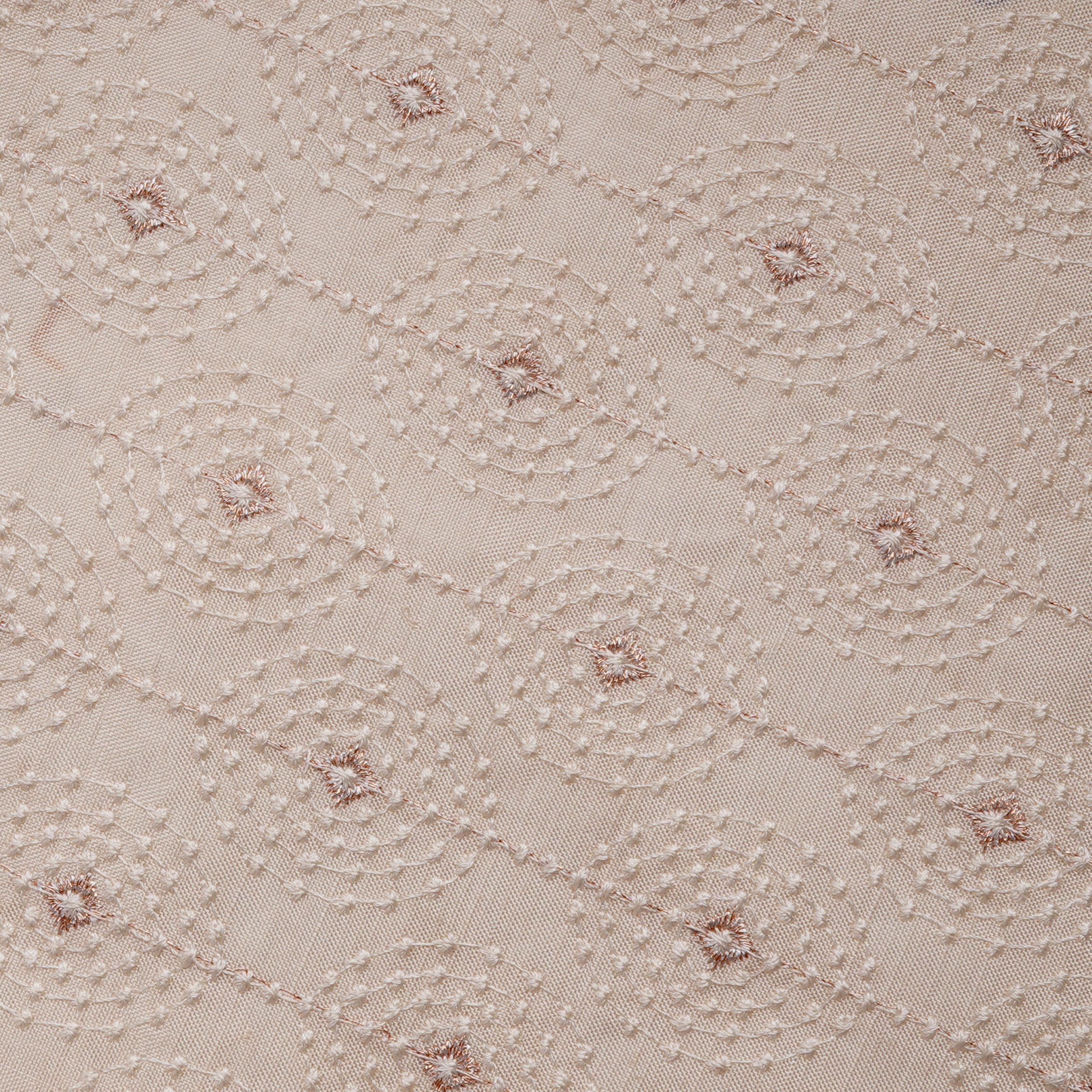 Silsila – PK Raw Silk Embroidery Fabric with Golden & Silver Zari