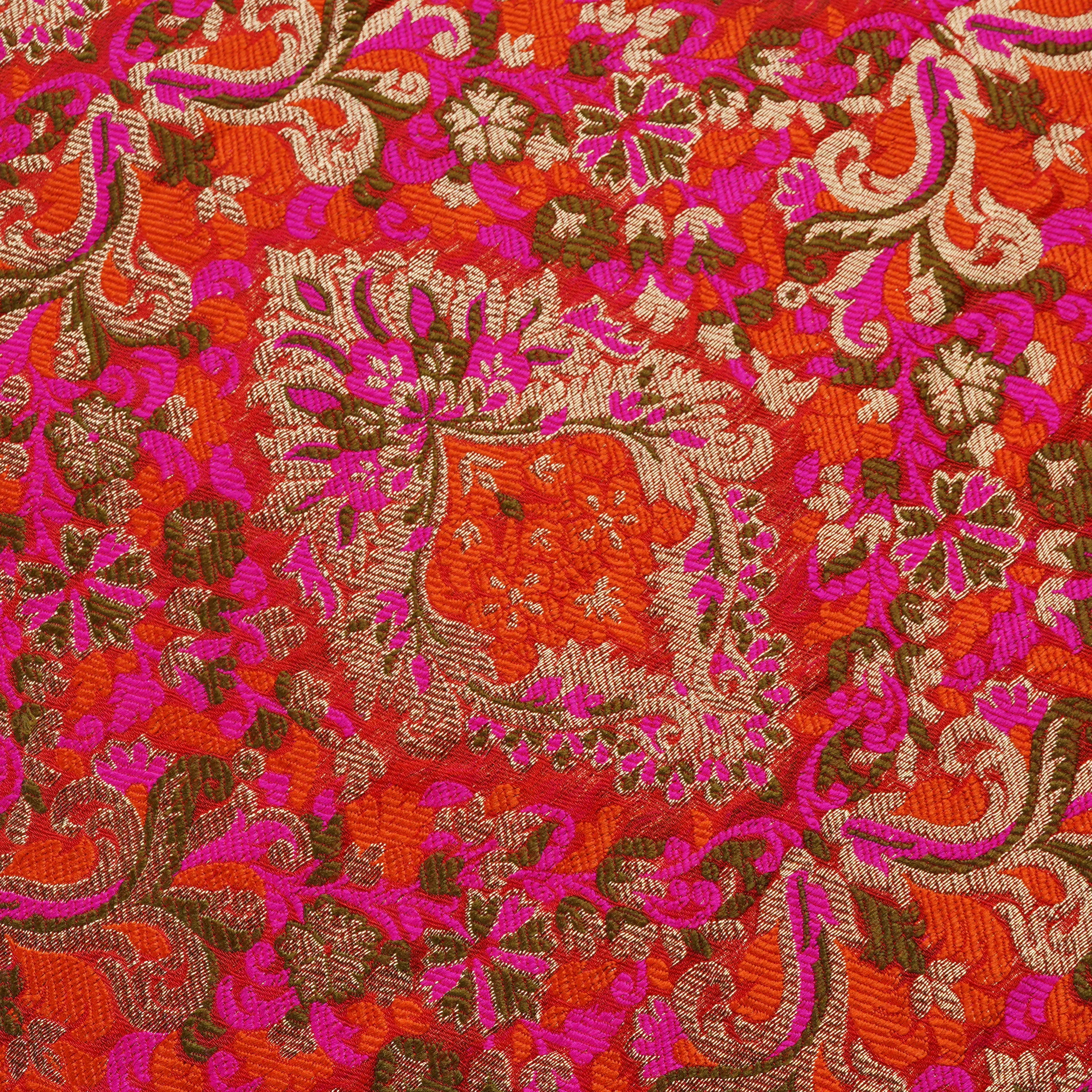 Satlaaj Jamawar Satin Zarbaft