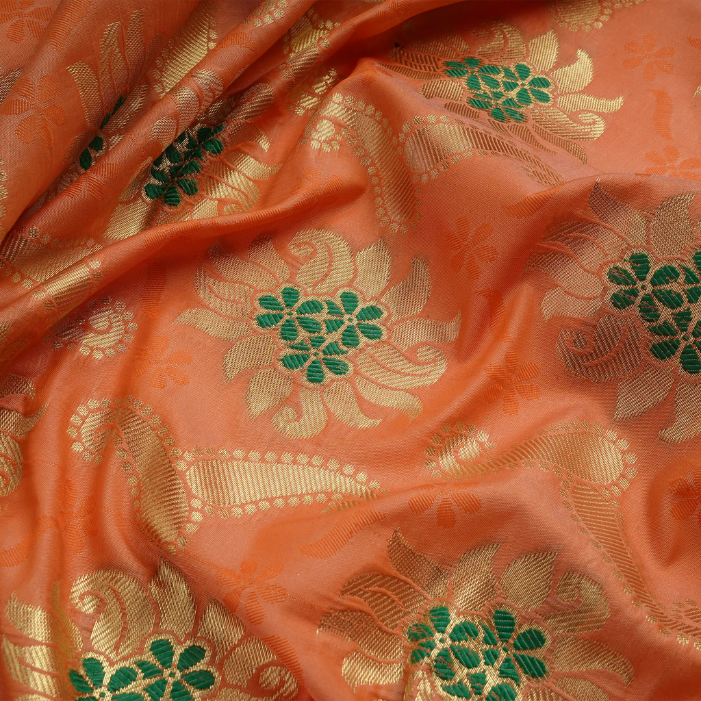 Nayrang-e-Khubsurat – Blended Katan Self Jamawar Silk - Zahra Maham