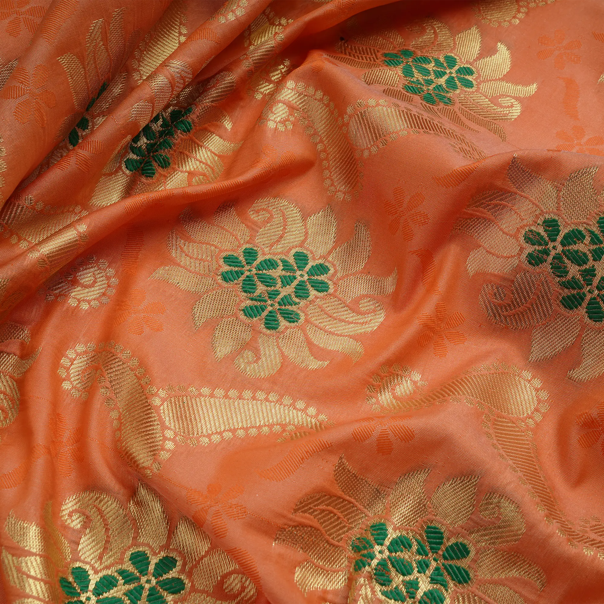 Nayrang-e-Khubsurat – Blended Katan Self Jamawar Silk - Zahra Maham