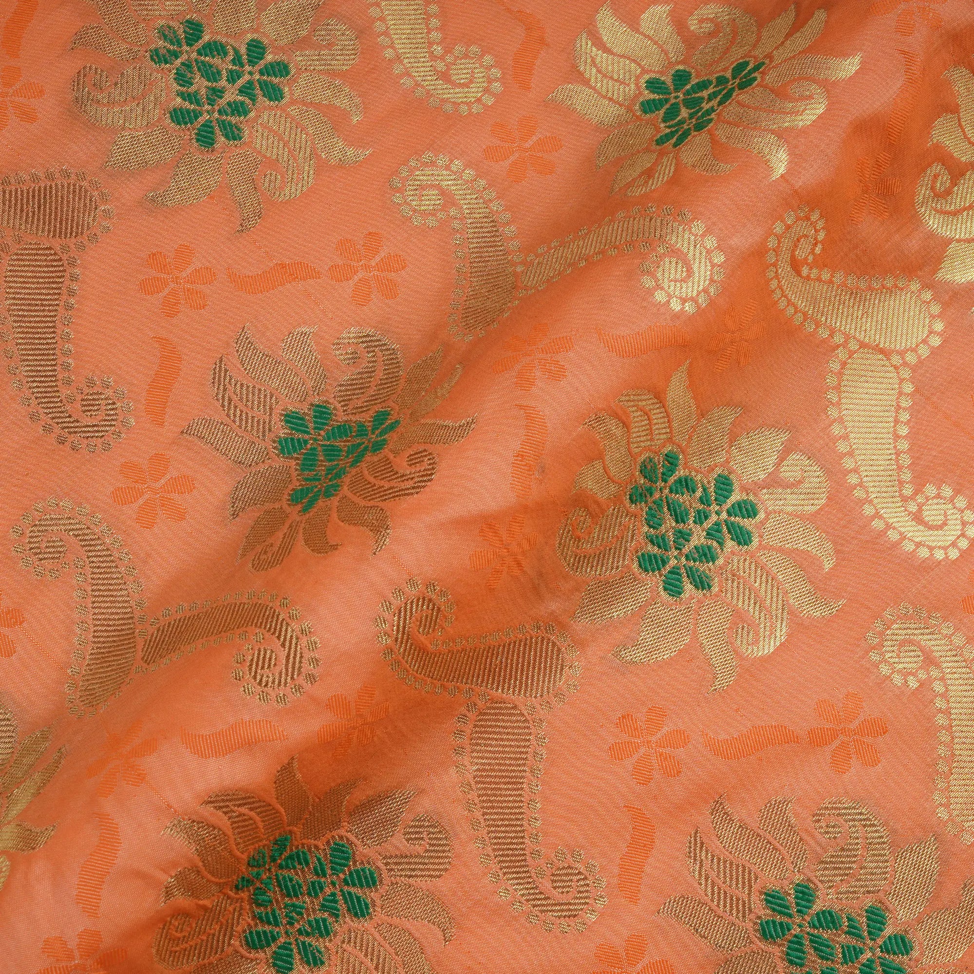 Nayrang-e-Khubsurat – Blended Katan Self Jamawar Silk - Zahra Maham