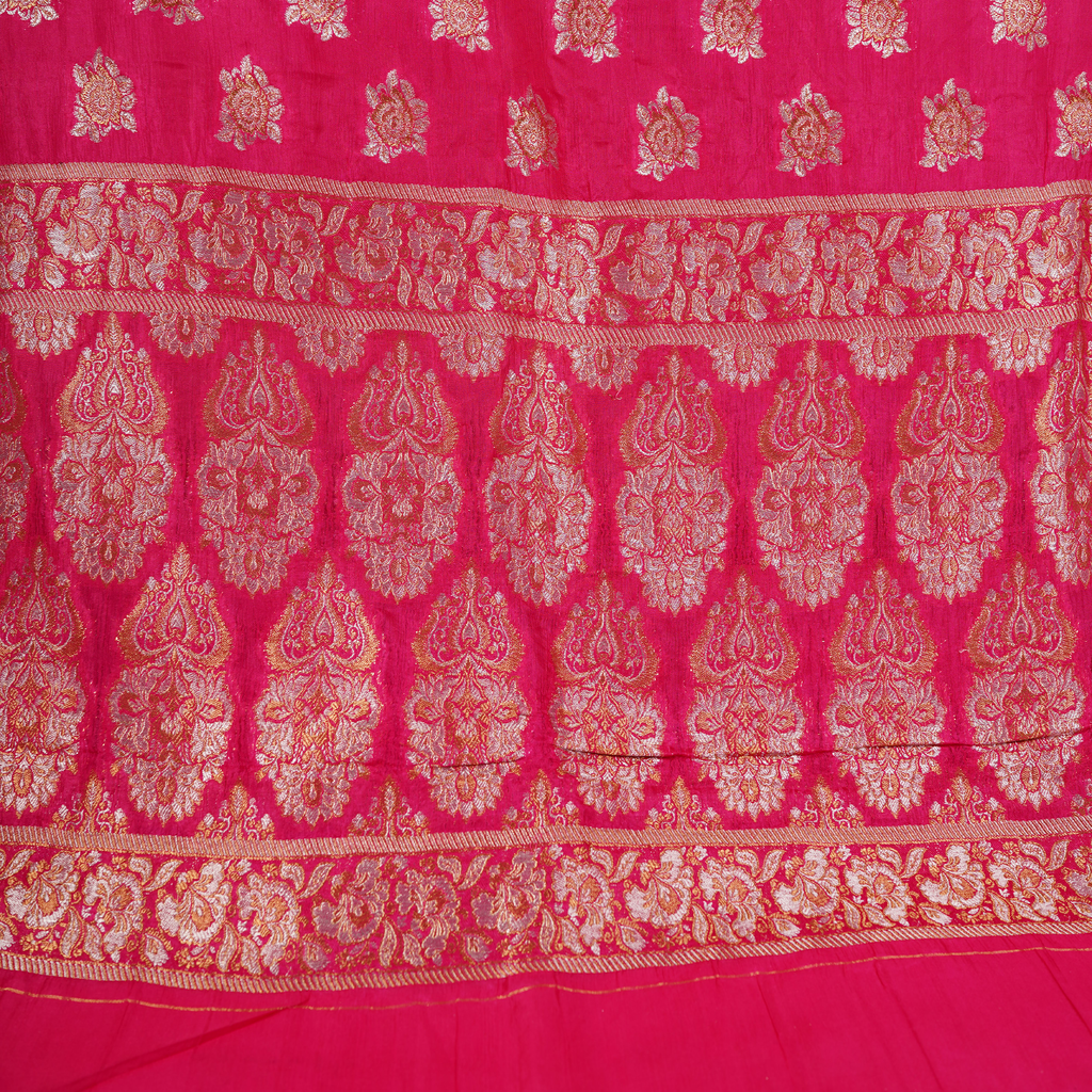 Nihal-e-Gul – Pure Katan Chiffon Floral Buti Shawl