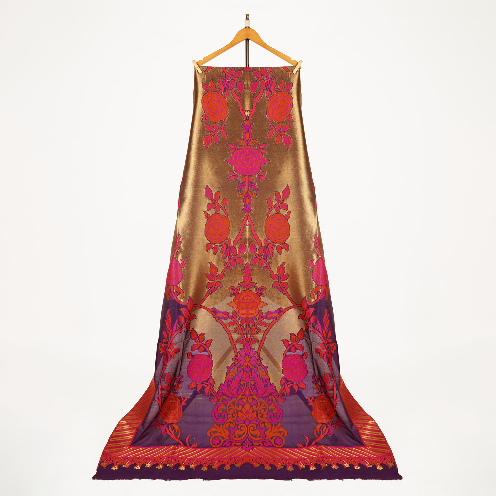 Naqsh-e-Shaahi – Kaani Silk Floral Shawl