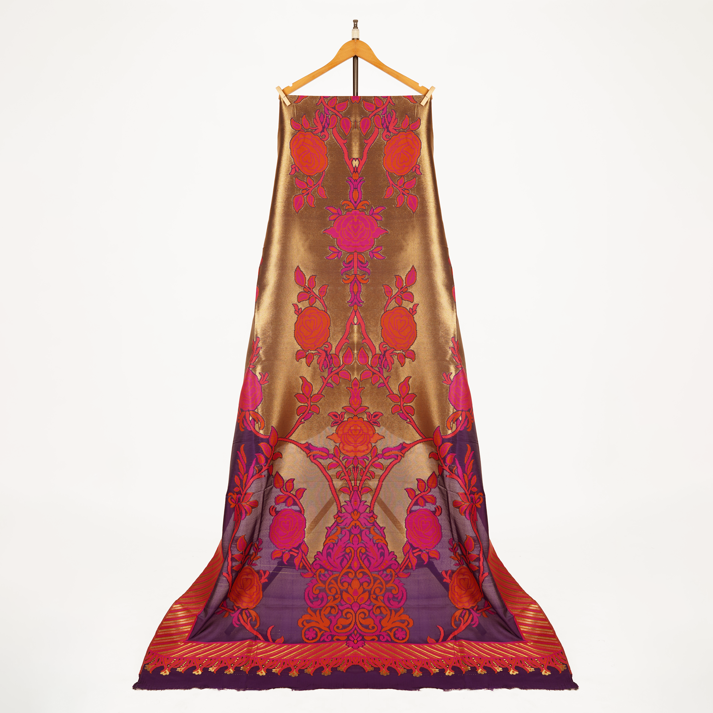 Naqsh-e-Shaahi – Kaani Silk Floral Shawl