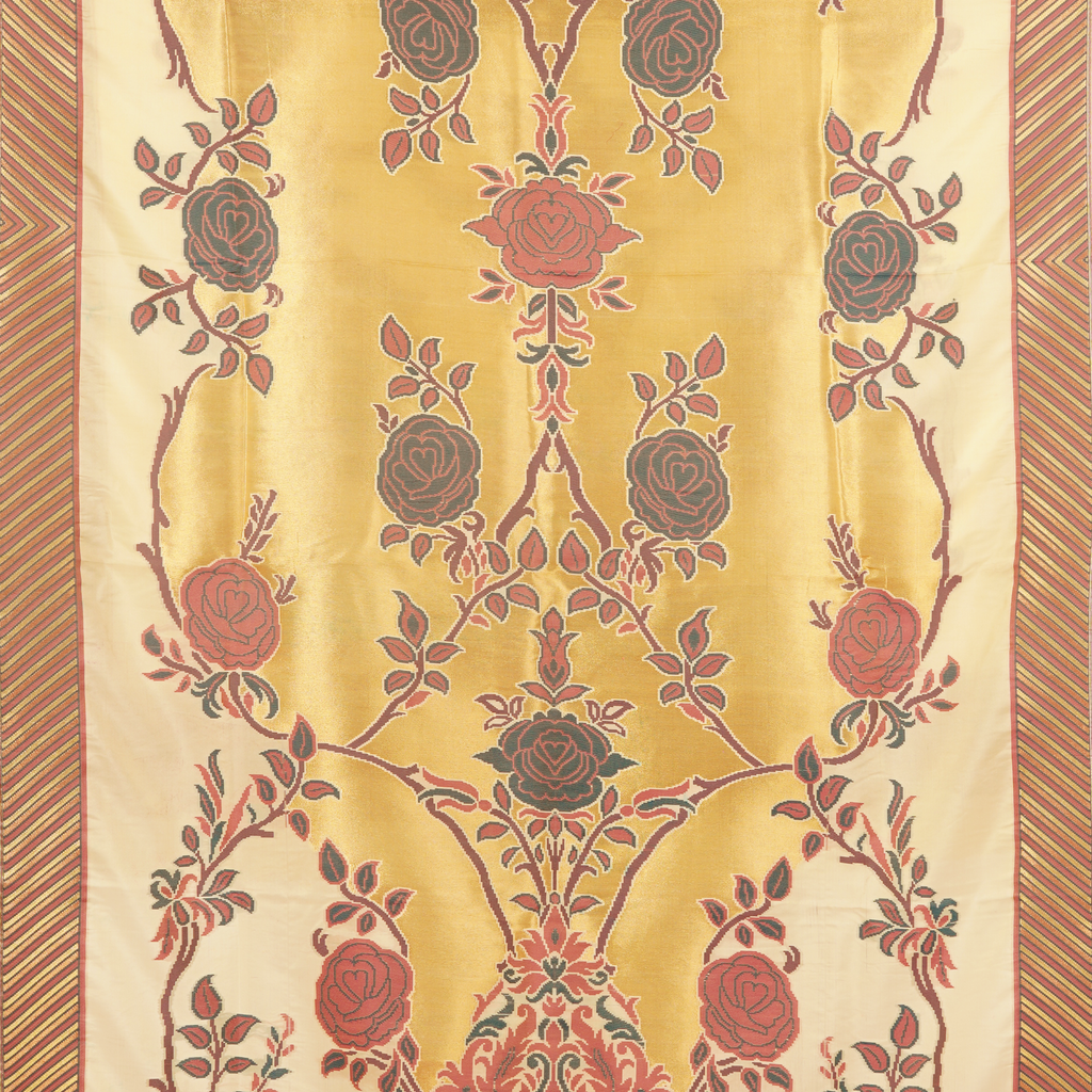 Naqsh-e-Shaahi – Kaani Silk Floral Shawl
