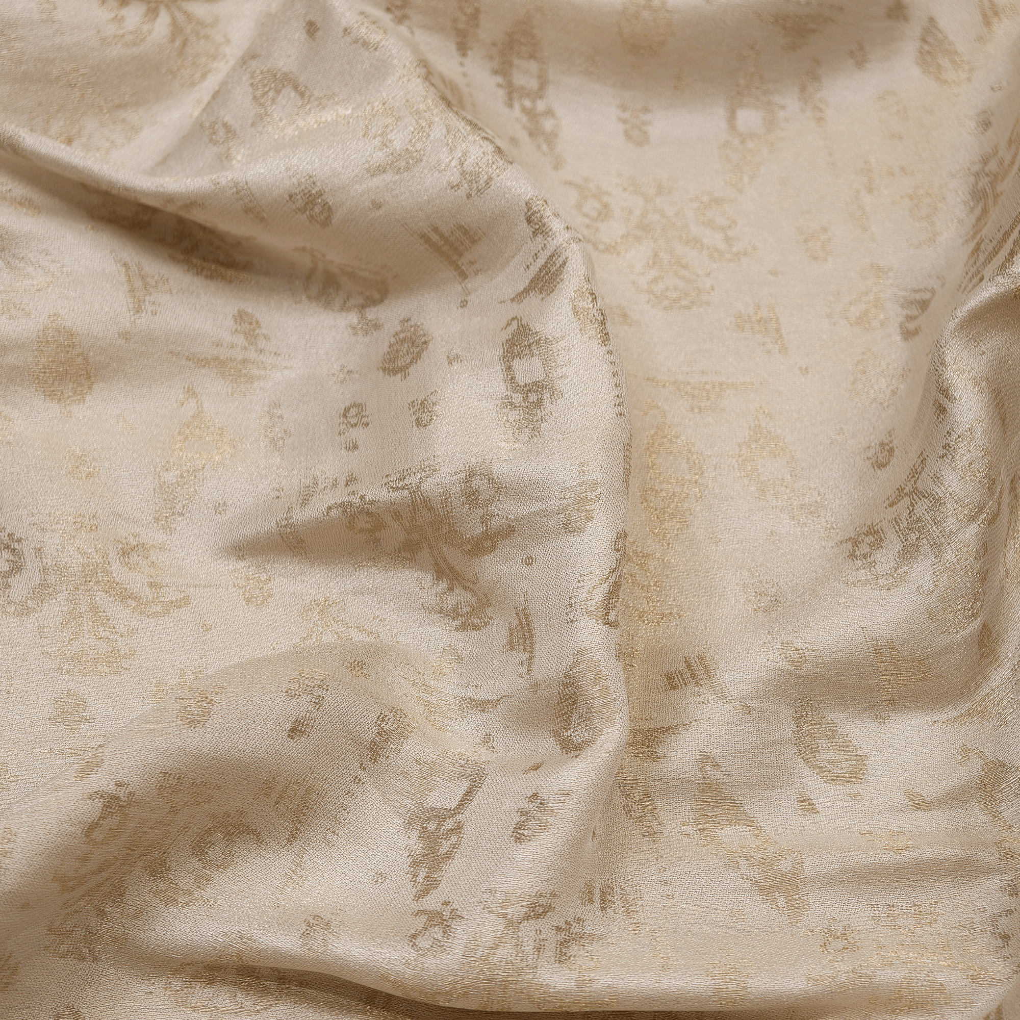 Ruh-e-Abrisham – Pure Mulberry Lama Silk Reversible Floral Weave