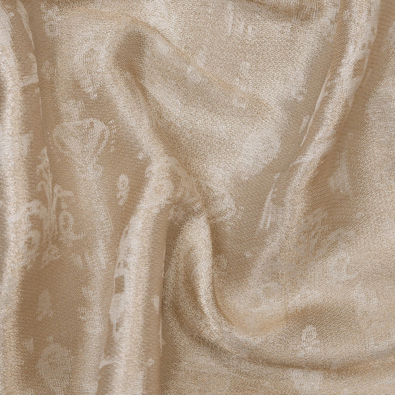 Ruh-e-Abrisham – Pure Mulberry Lama Silk Reversible Floral Weave