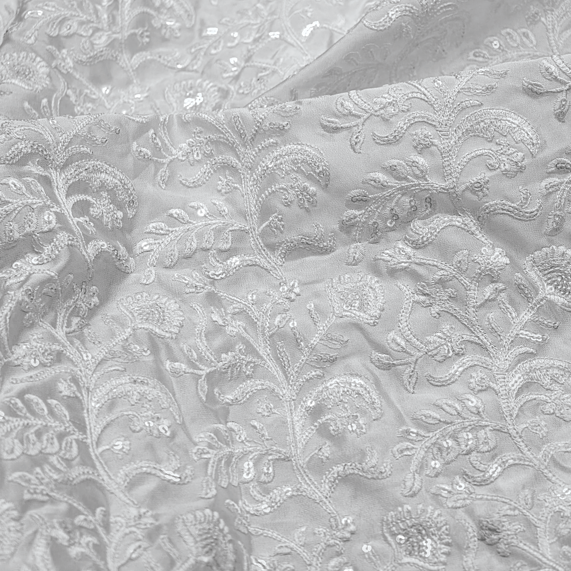 GulAyna Élan – Floral Jaal Embroidered Sheesha Silk