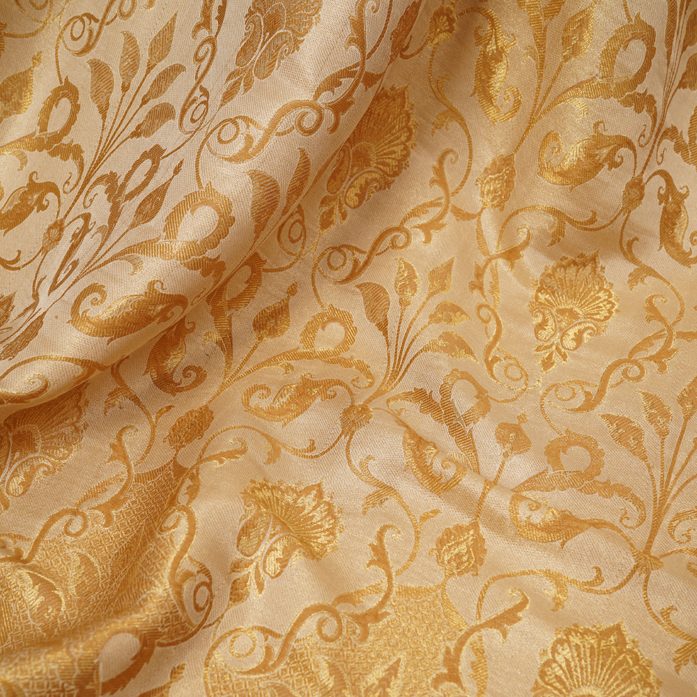 Naseem Bahar — Pure Katan Lama Atlas Shawl