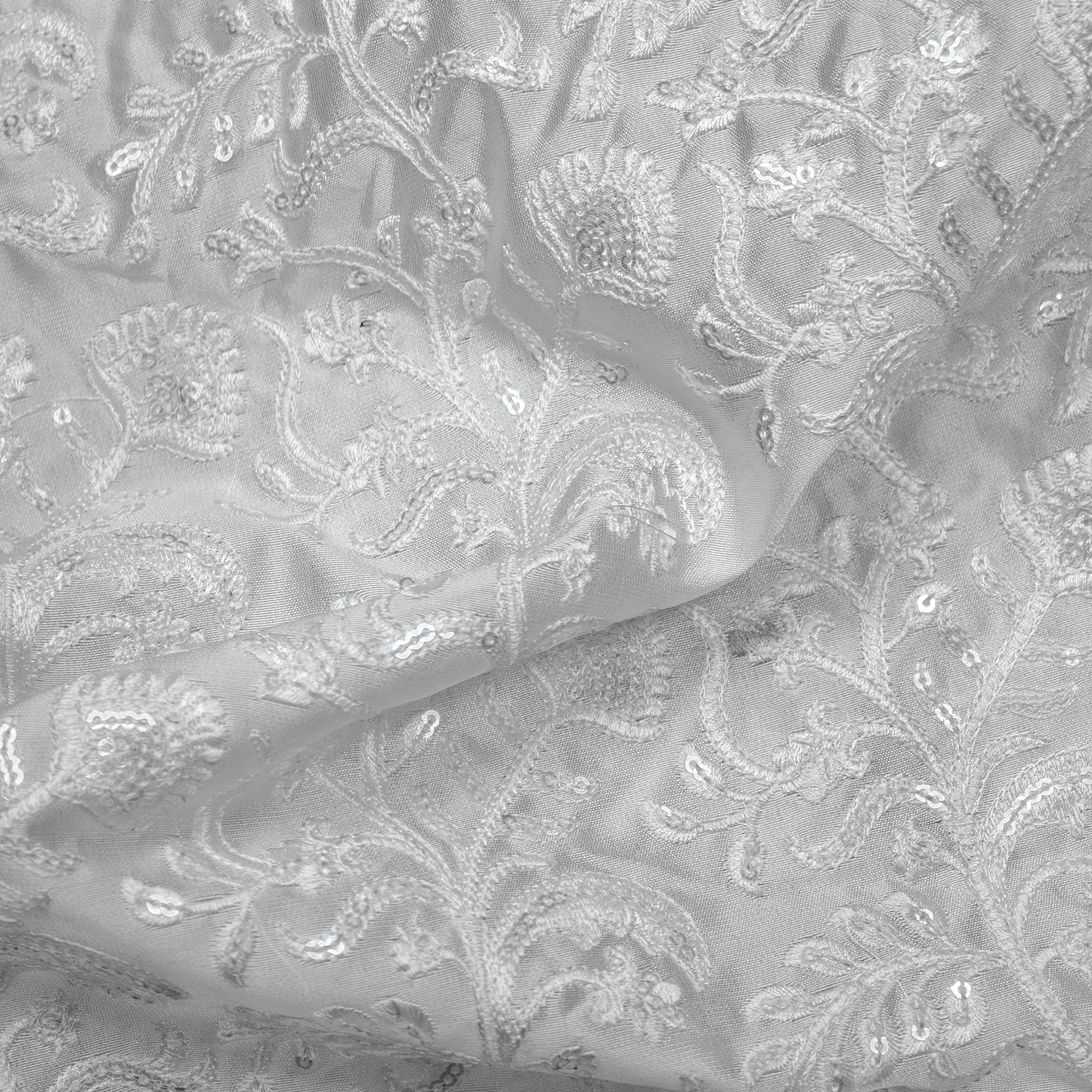 GulAyna Élan – Floral Jaal Embroidered Sheesha Silk