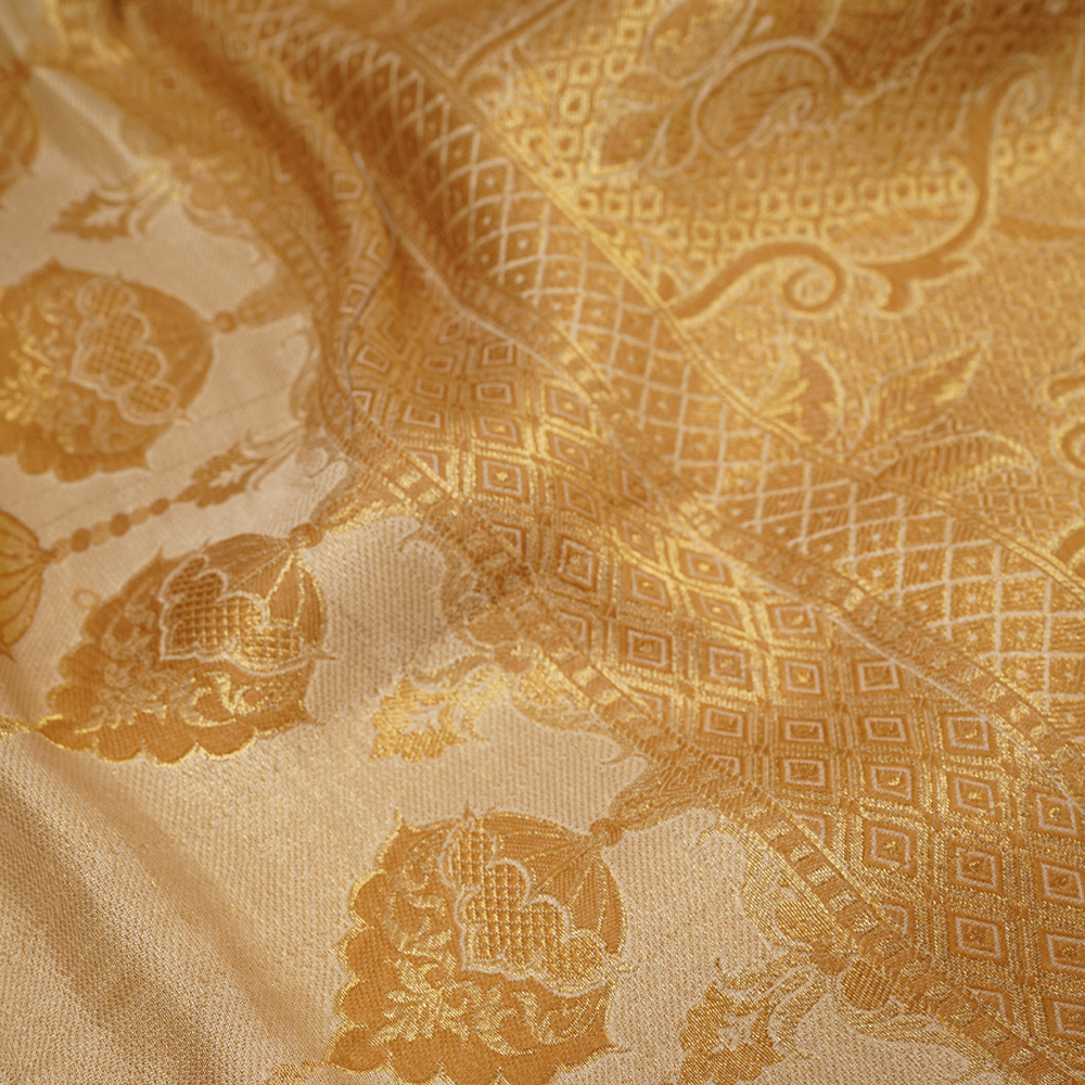 Naseem Bahar — Pure Katan Lama Atlas Shawl