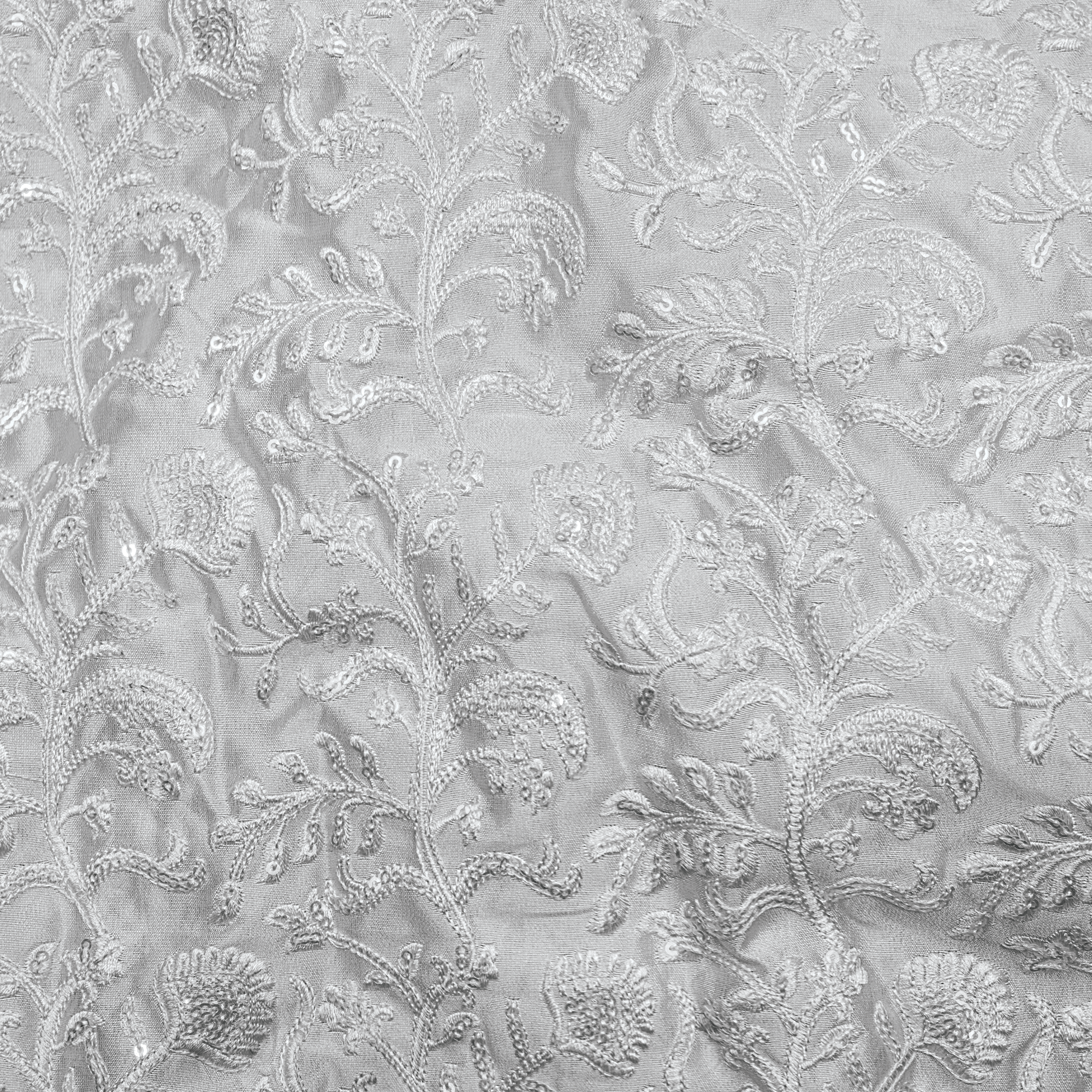 GulAyna Élan – Floral Jaal Embroidered Sheesha Silk