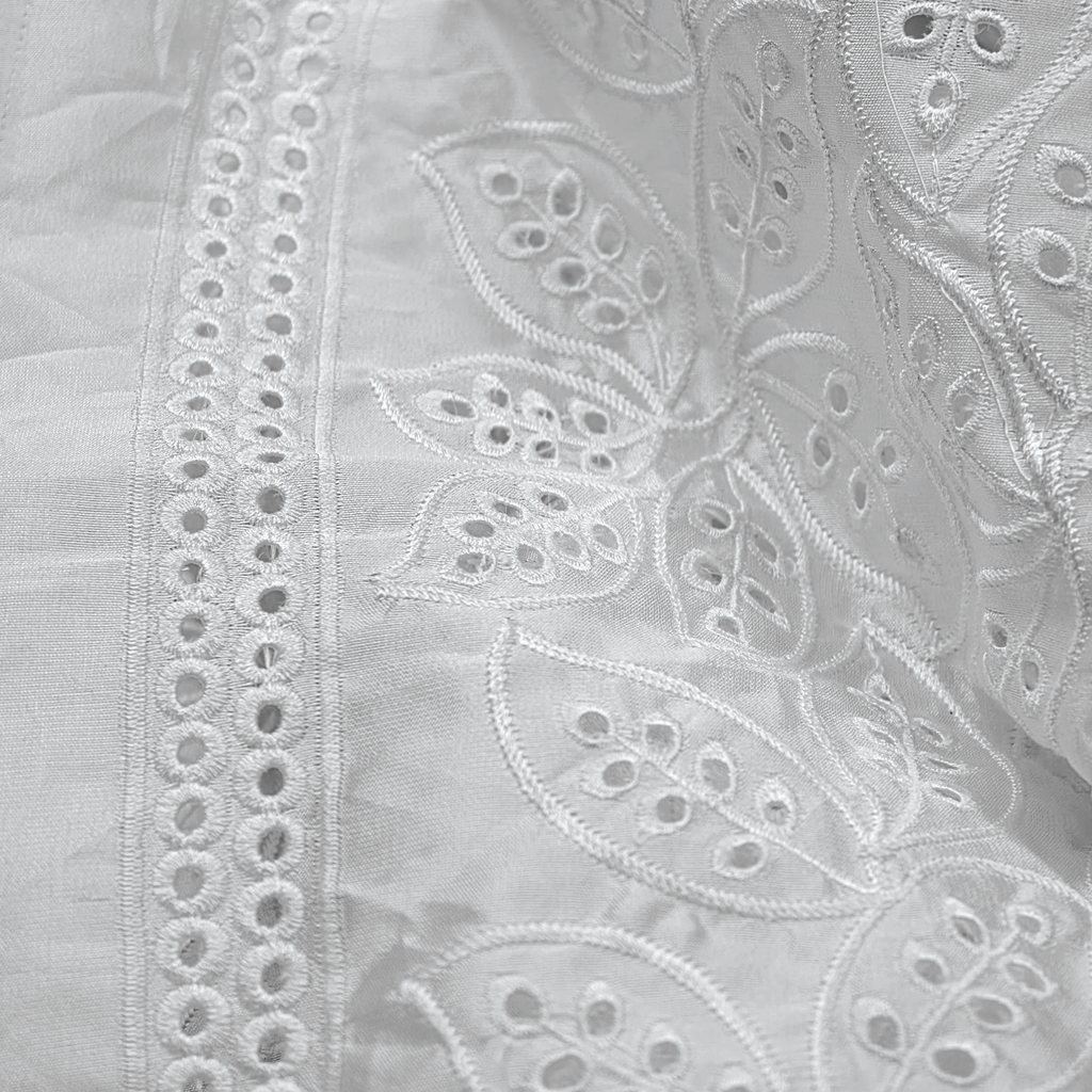 AynaLuxe – Embroidered Sheesha Silk Fabric