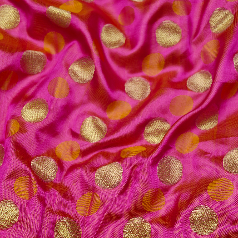 Aatish Nuqta — Yarn Dyed Pure Mulberry Satin Silk