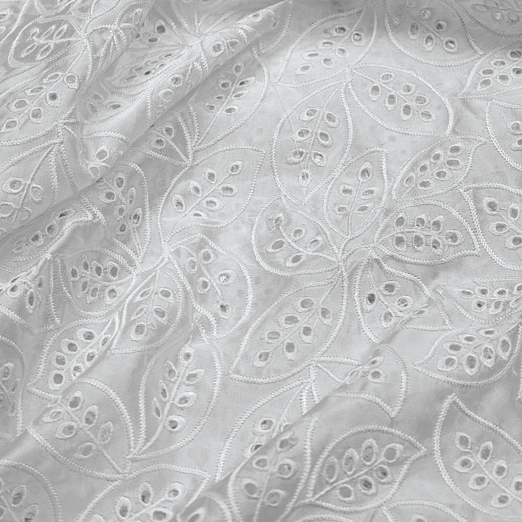 AynaLuxe – Embroidered Sheesha Silk Fabric