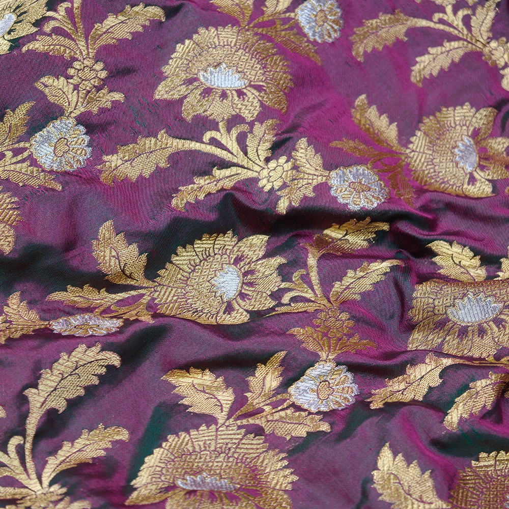 Bloom – Pure Katan Silk (Violet)