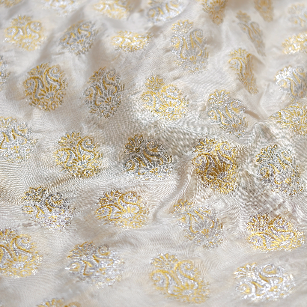 Tajalli Zar — Pure Katan Silk (3.75 Yards)