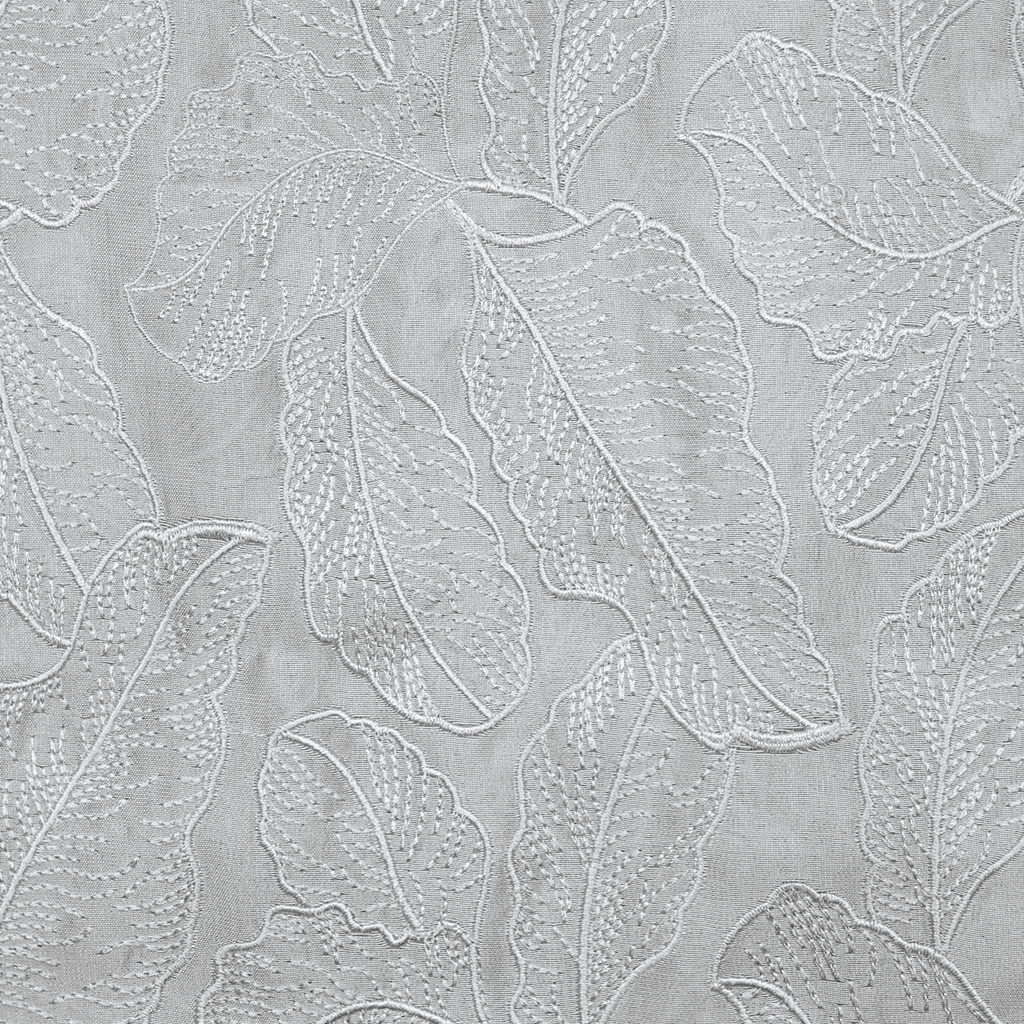 Warq Silk – Leaves Embroidered Sheesha Silk