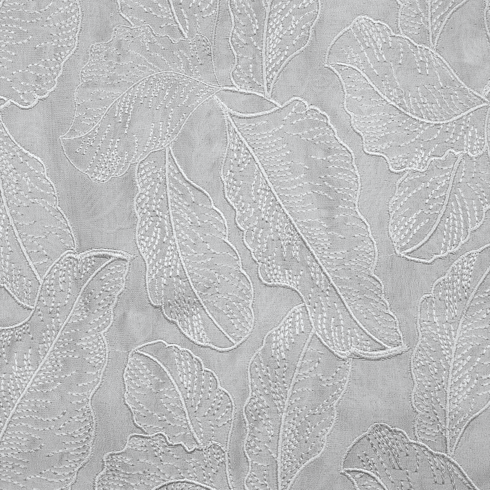 Warq Silk – Leaves Embroidered Sheesha Silk