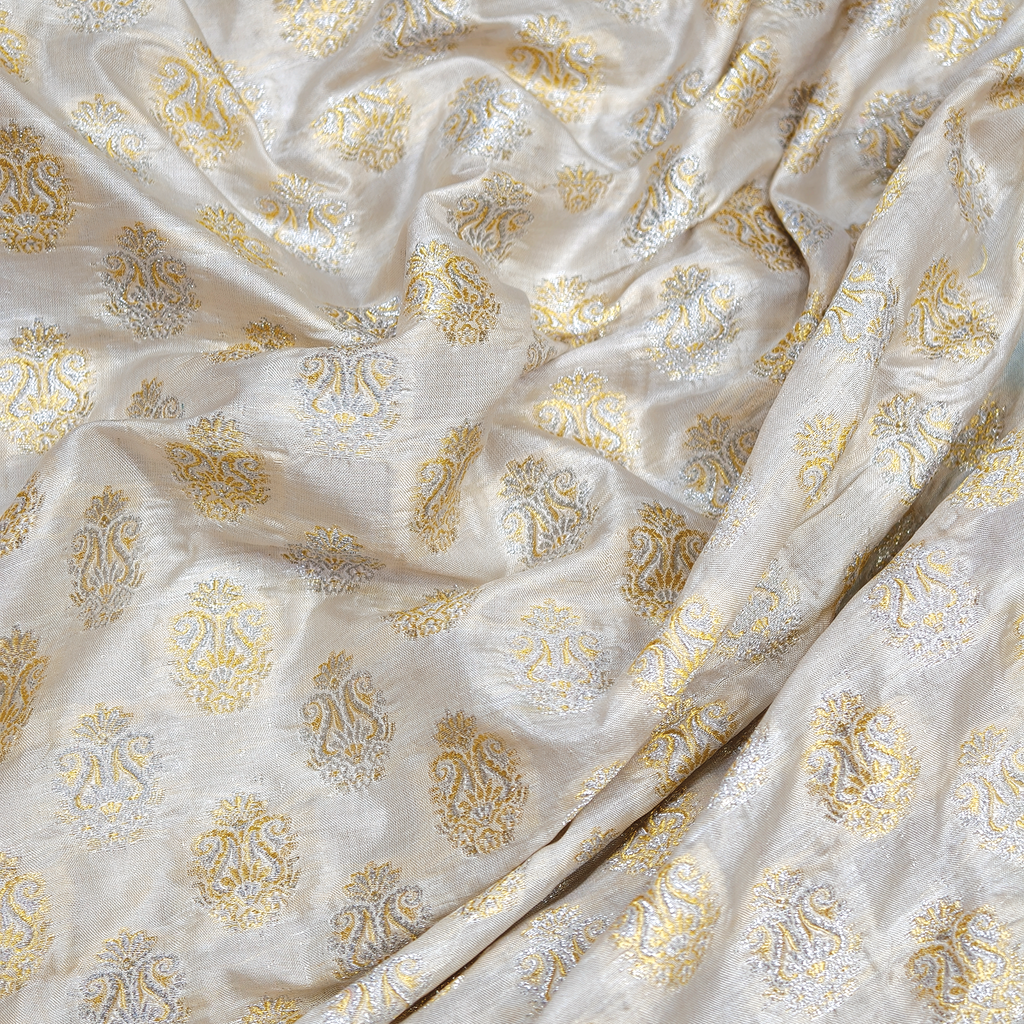 Tajalli Zar — Pure Katan Silk (3.75 Yards)