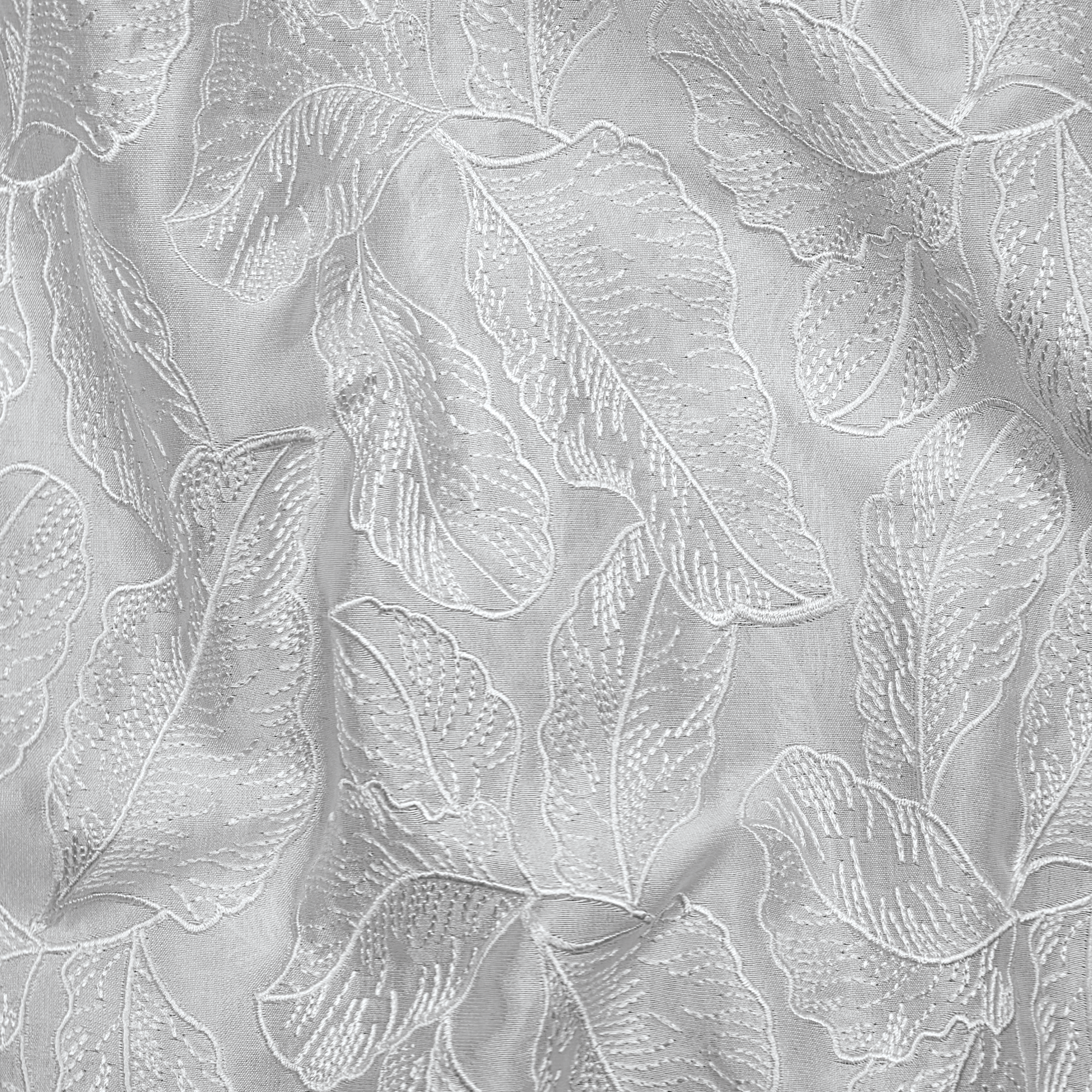 Warq Silk – Leaves Embroidered Sheesha Silk