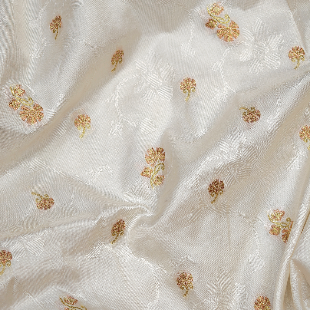 Rosé Booti — Pure Katan Silk (Dupatta)