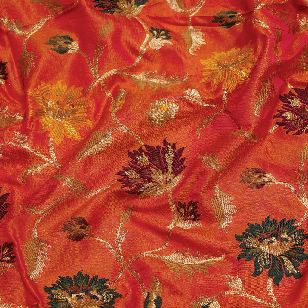 Aatish Gul — Pure Katan Silk (2 Yards)