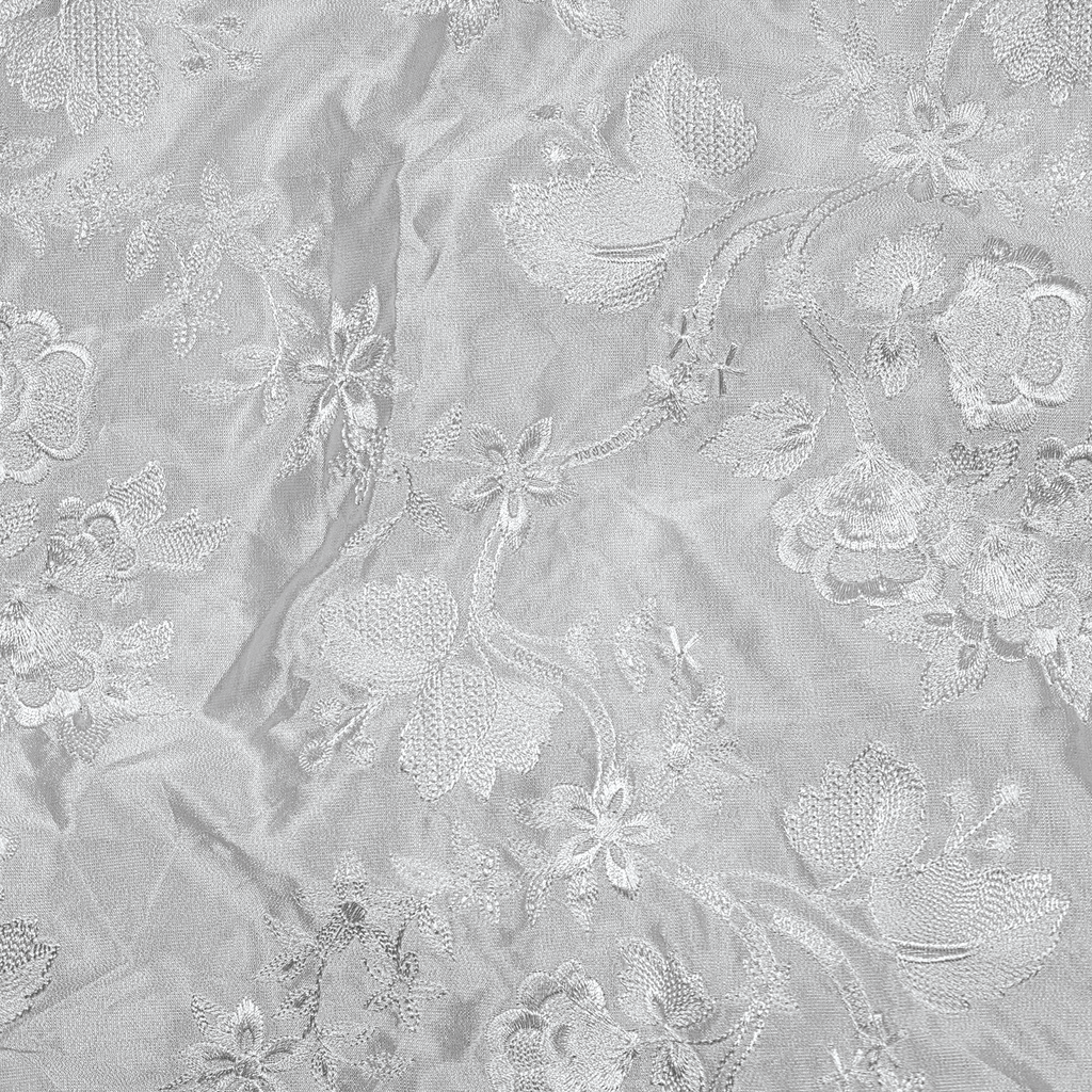 Mehr-e-Fleuré – Floral Jaal Embroidered Sheesha Silk