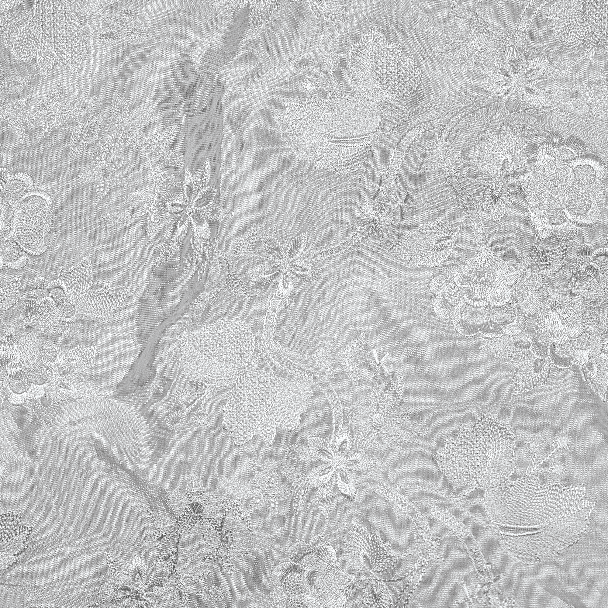 Mehr-e-Fleuré – Floral Jaal Embroidered Sheesha Silk