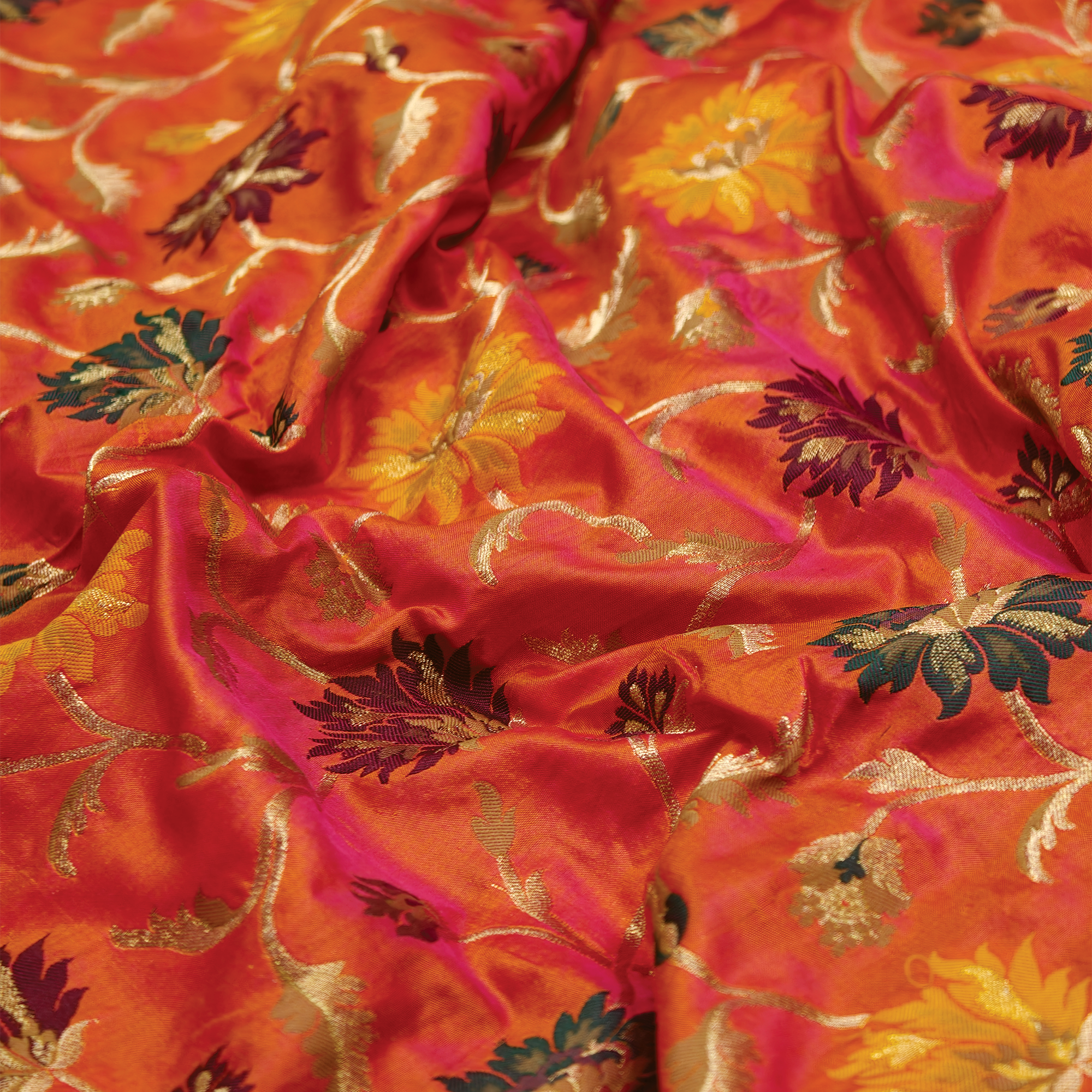 Aatish Gul — Pure Katan Silk (2 Yards)