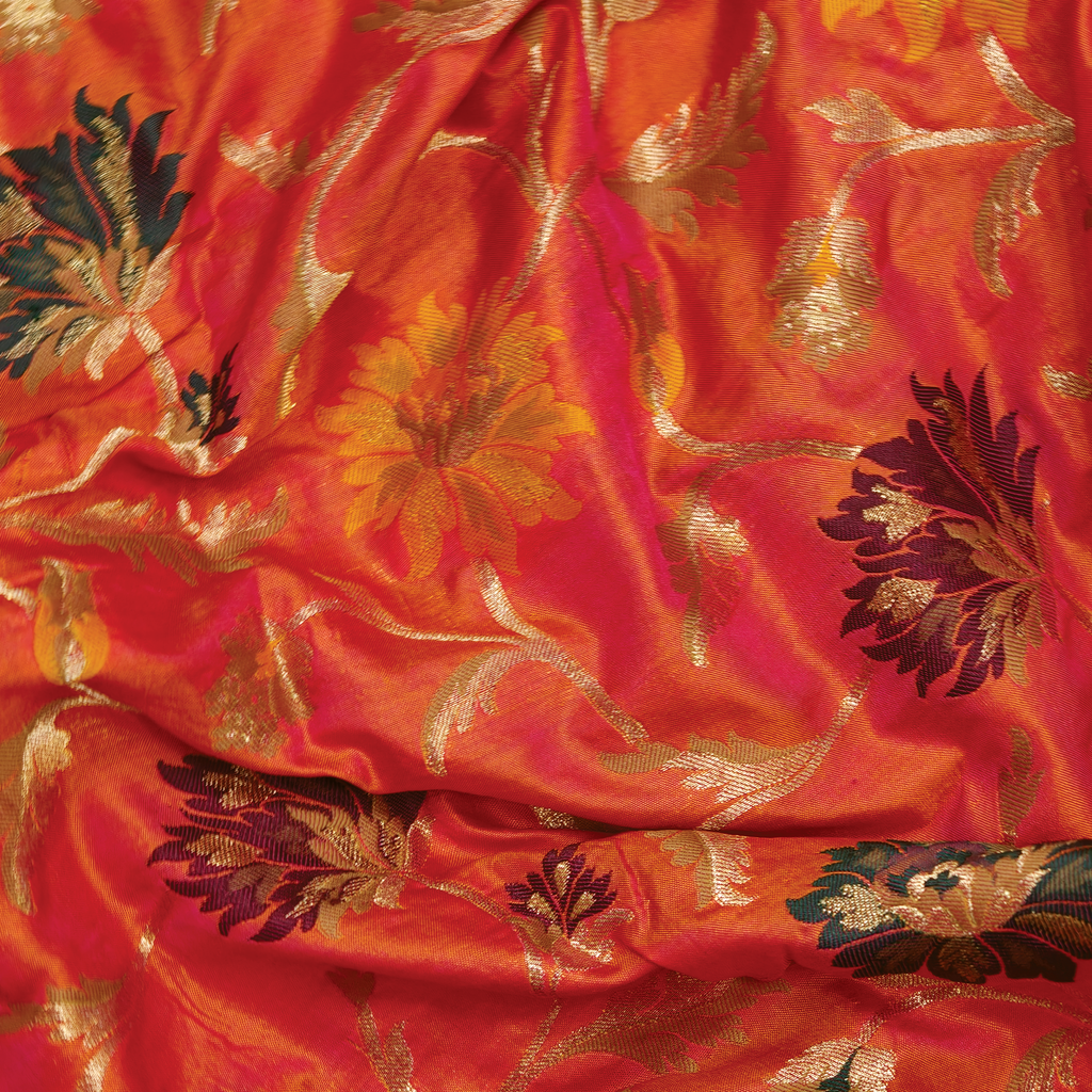 Aatish Gul — Pure Katan Silk (2 Yards)