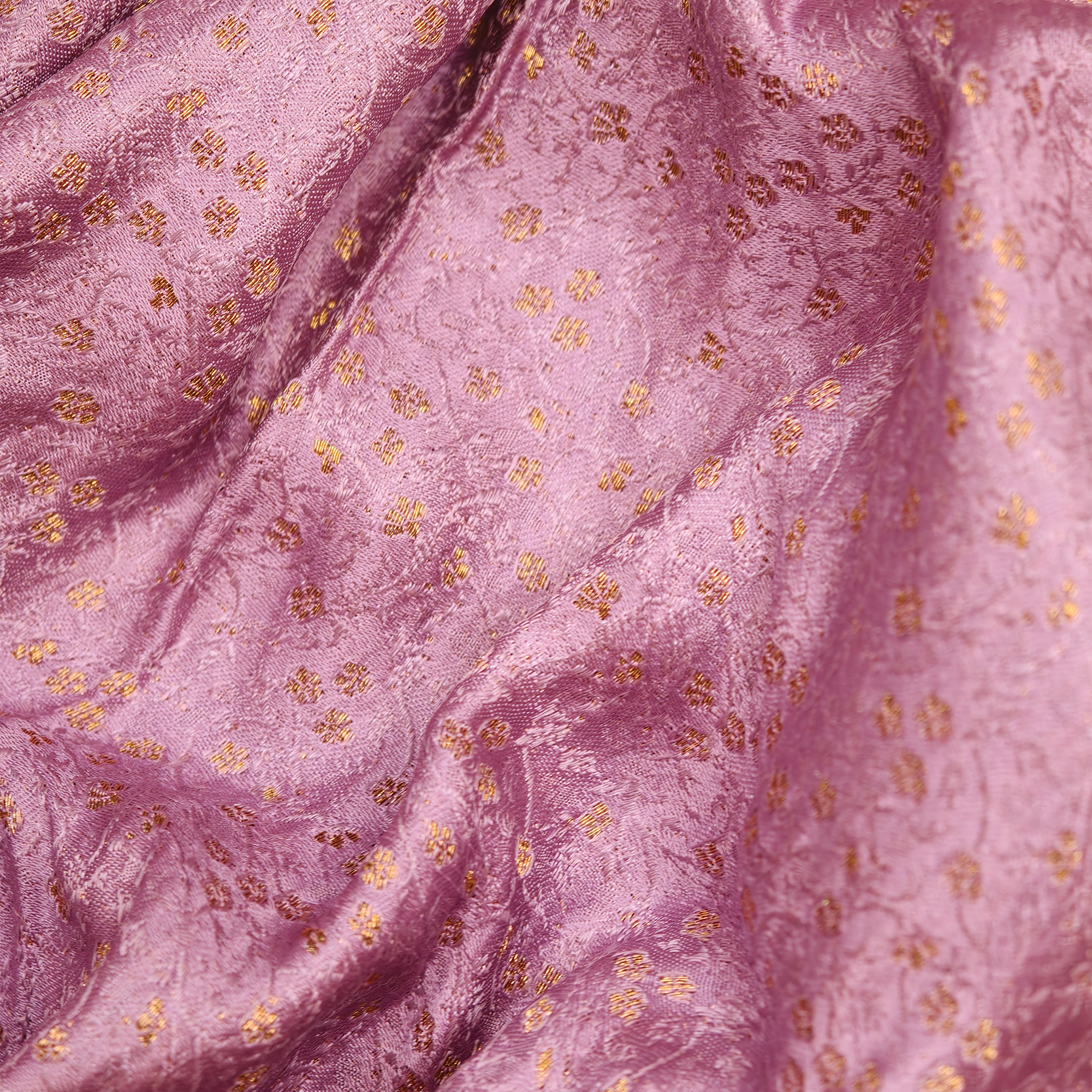 Gulab Tara — Pure Katan Self Silk (3.75 Yards)