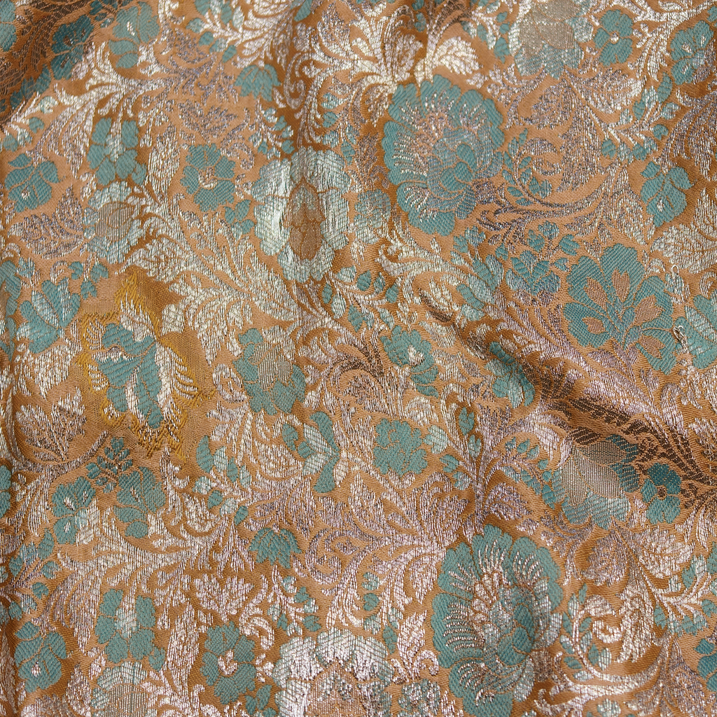 Teal Zarr — Pure Katan Satin (4.75 Yards)
