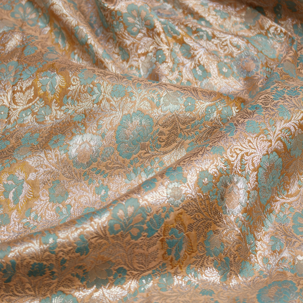 Teal Zarr — Pure Katan Satin (4.75 Yards)