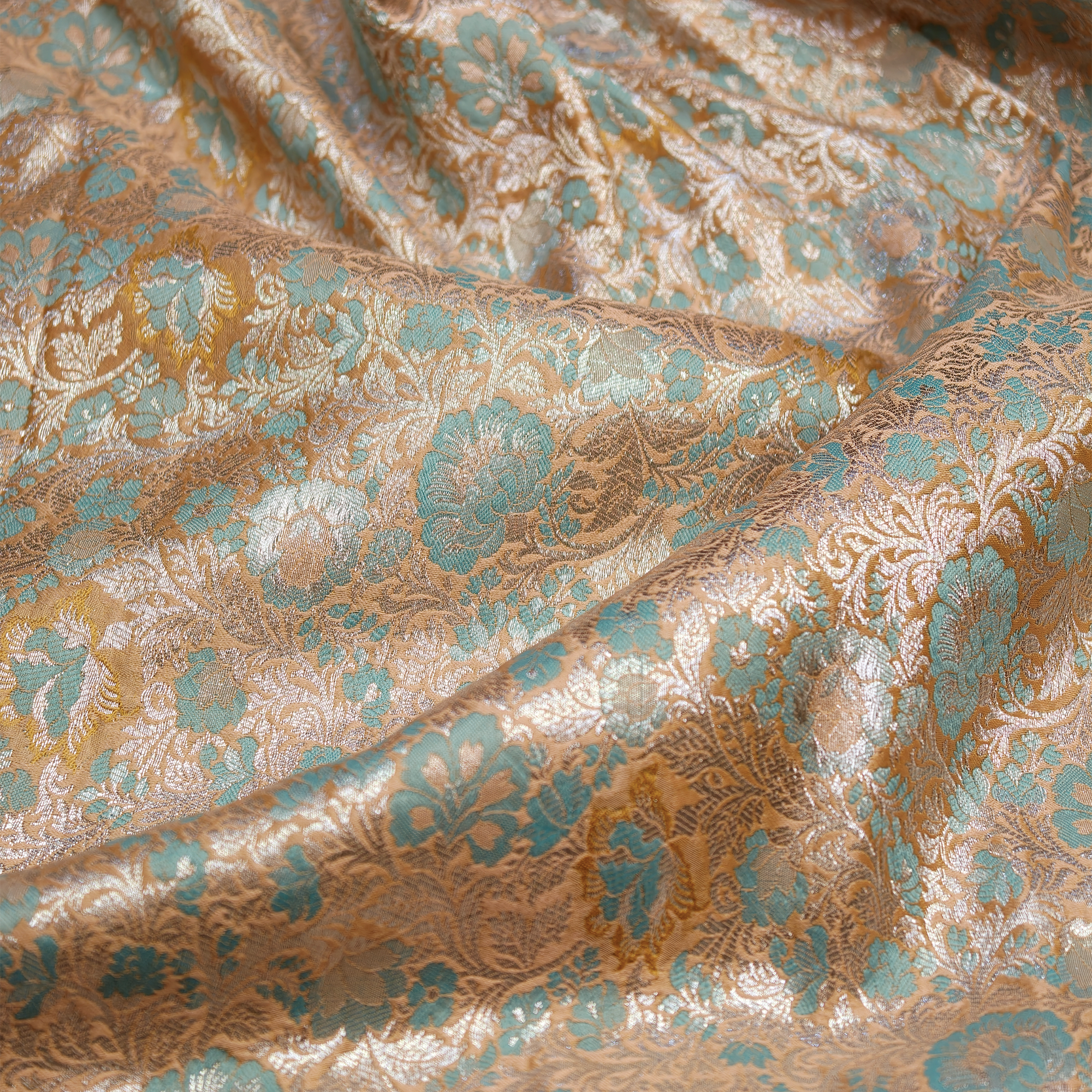 Teal Zarr — Pure Katan Satin (4.75 Yards)