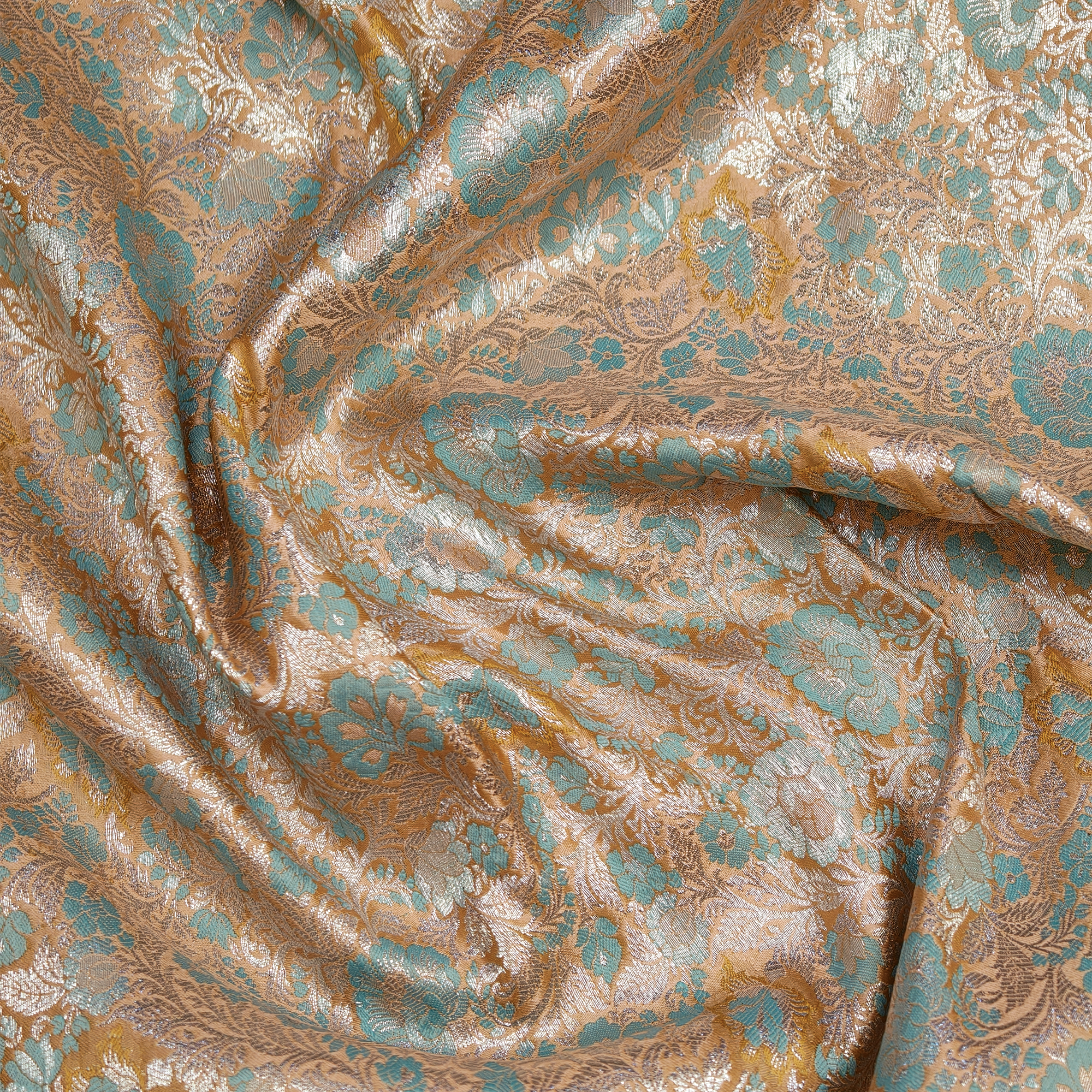 Teal Zarr — Pure Katan Satin (4.75 Yards)