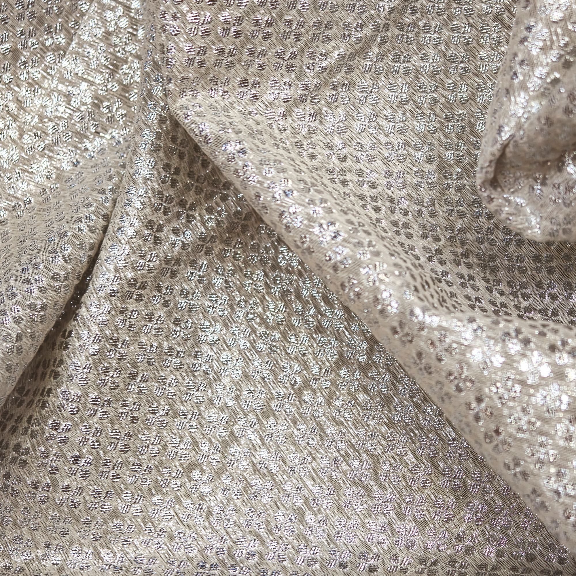 Naqra Bahar — Pure Jamdani Tilla Silk (3 Yards)