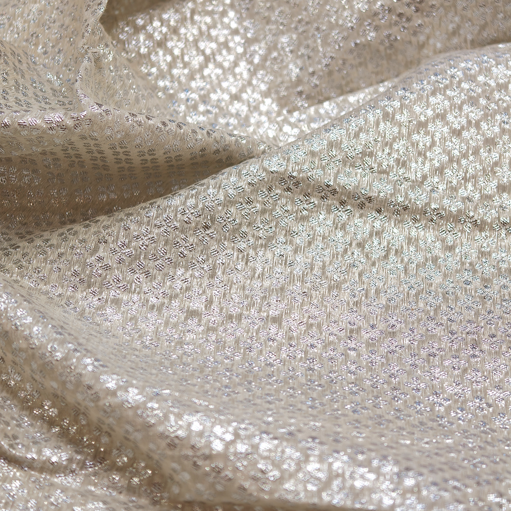 Naqra Bahar — Pure Jamdani Tilla Silk (3 Yards)