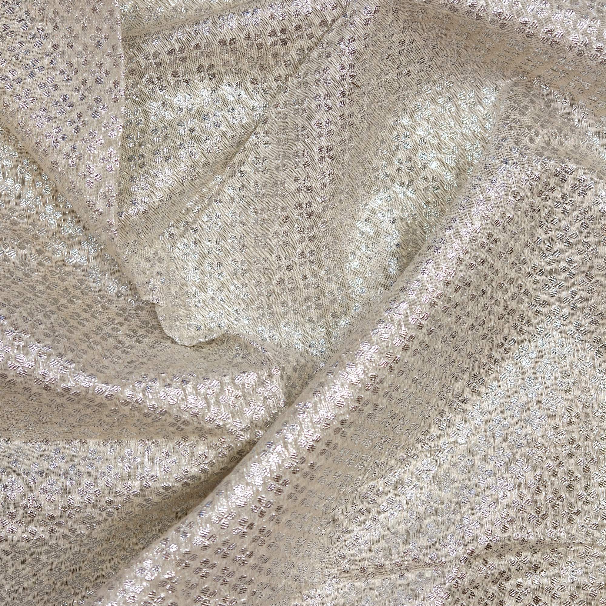 Naqra Bahar — Pure Jamdani Tilla Silk (3 Yards)
