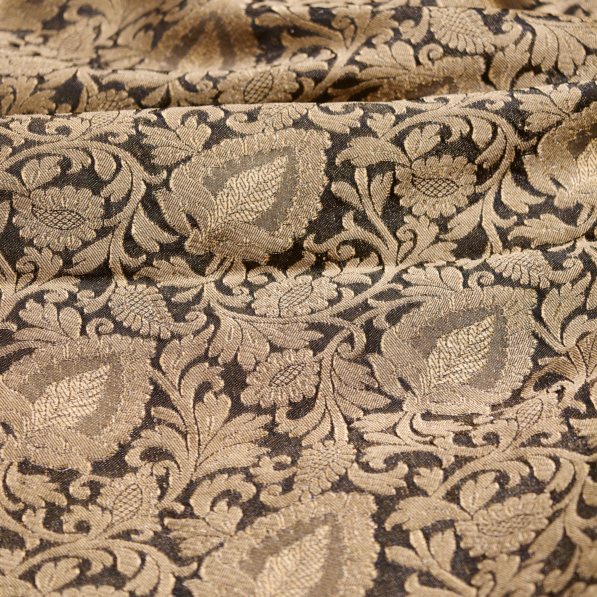 Qasr-e-Zar — Pure Katan Satin (3.5 Yards)