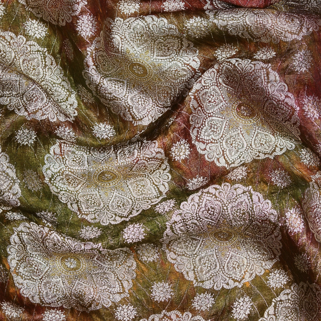 Surkhaf – Pure Katan Atlas Multi Dyed